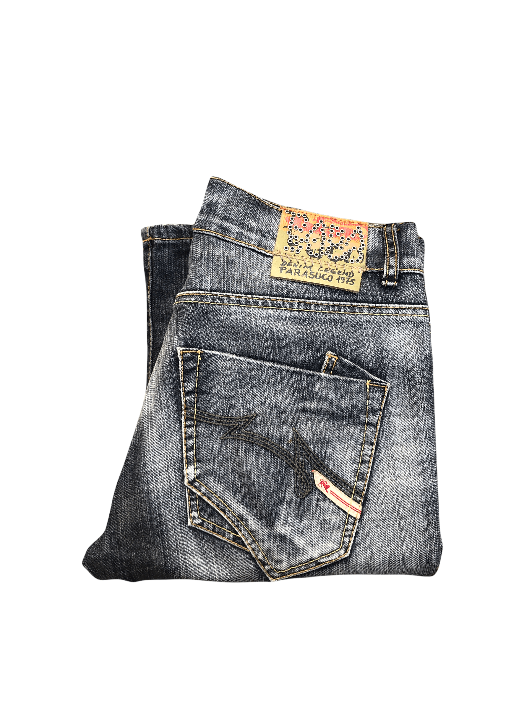 Parasuco × Vintage RARE Vintage Parasuco Jeans Size 30 Gray Size US 30 / EU 46 - 2 Thumbnail