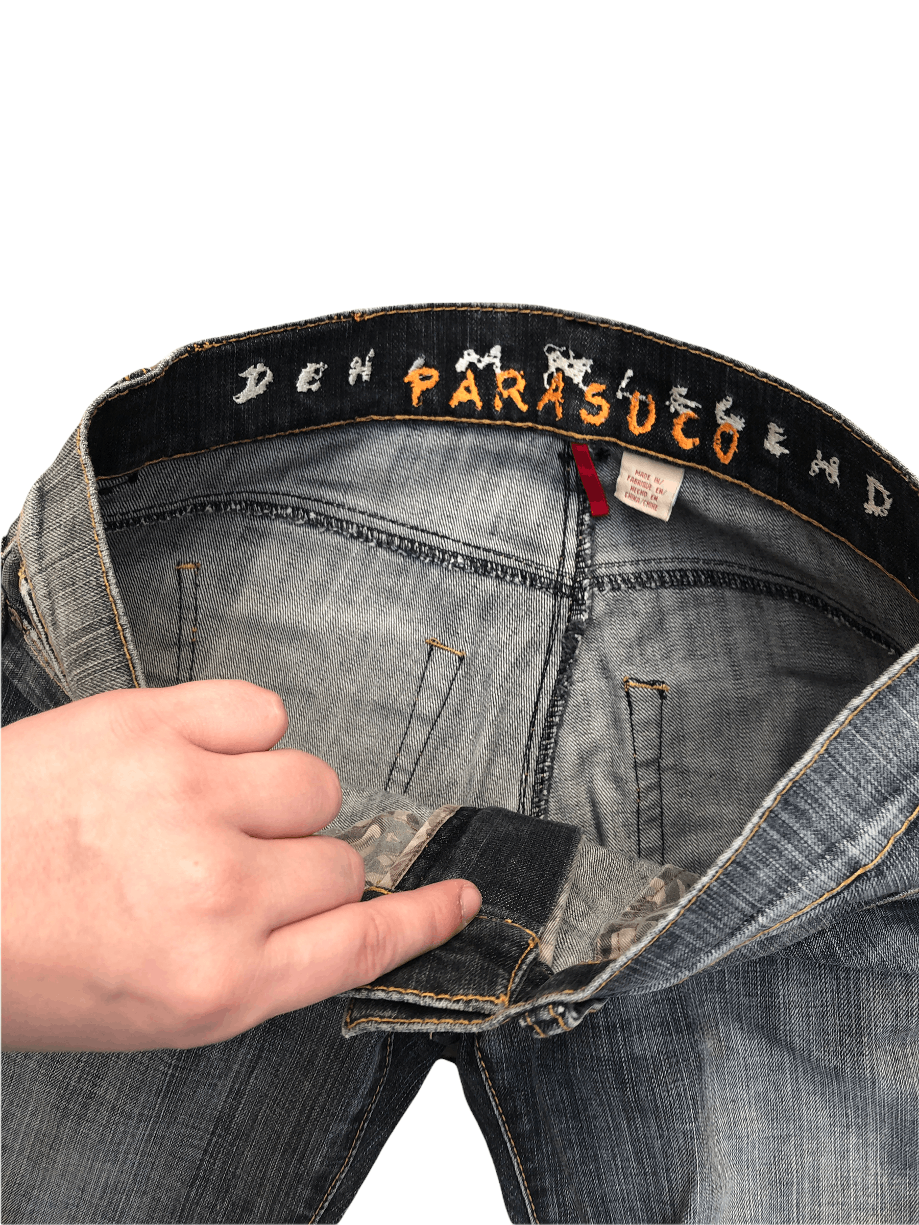 Parasuco × Vintage RARE Vintage Parasuco Jeans Size 30 Gray Size US 30 / EU 46 - 8 Thumbnail