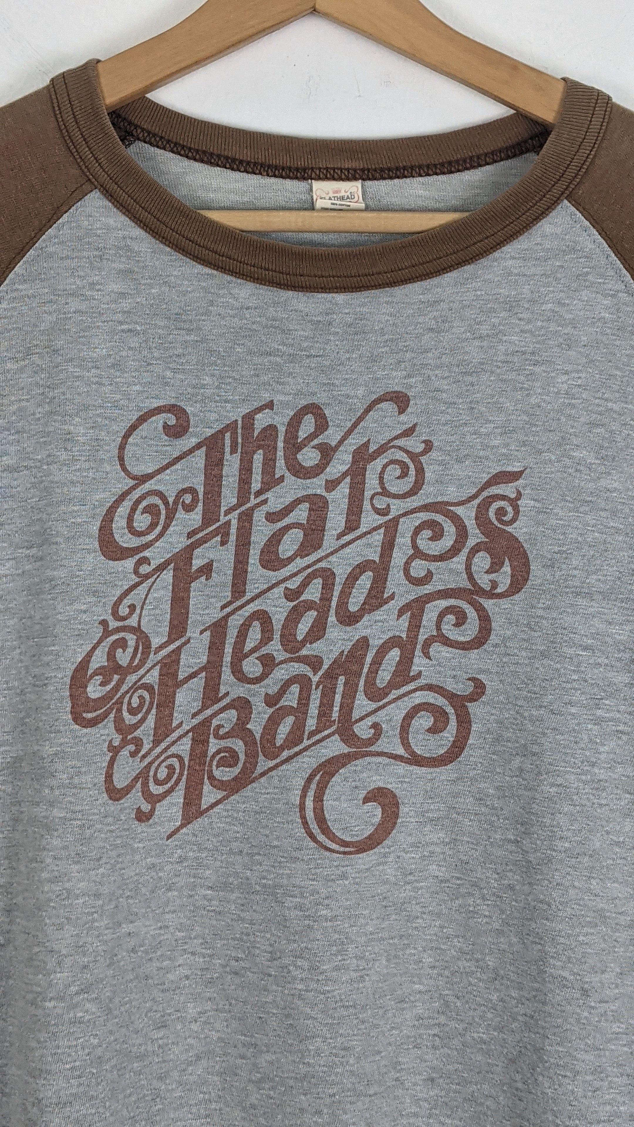 The Flat Head The Flat Head Band Raglan shirt Size US M / EU 48-50 / 2 - 2 Thumbnail