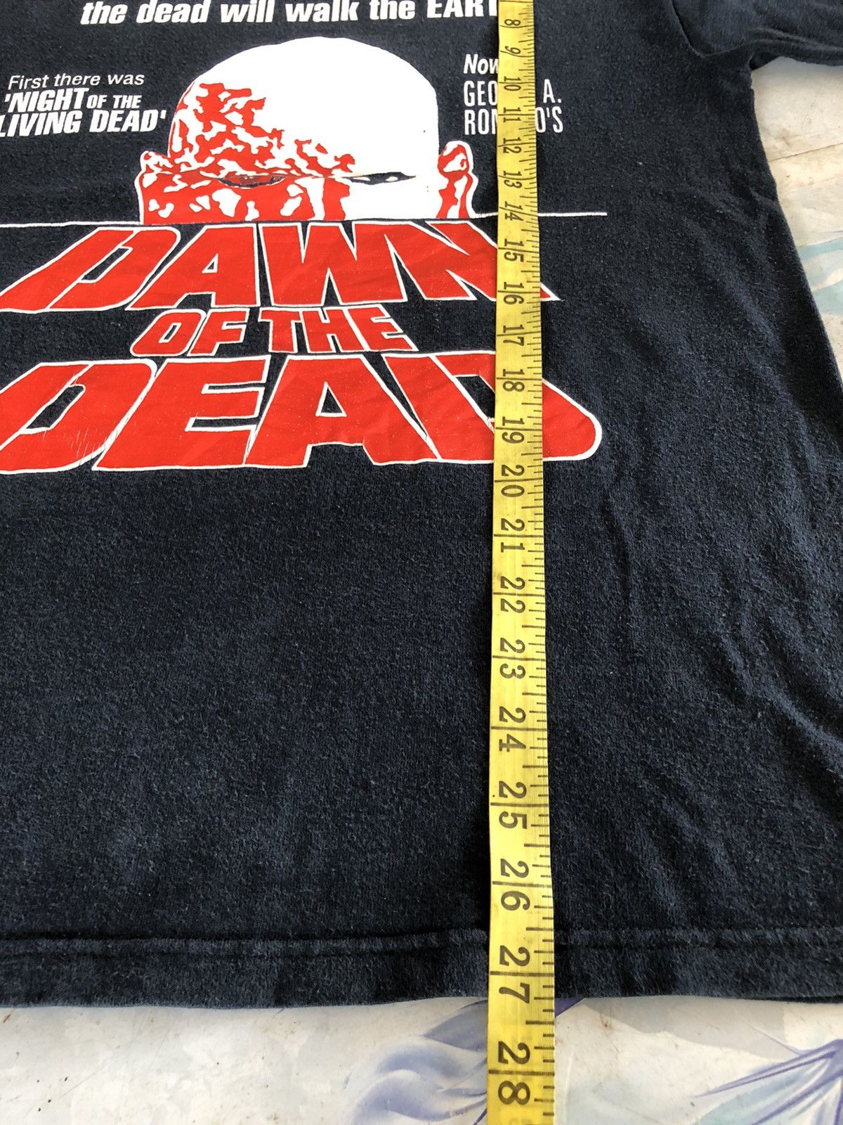 Vintage Vintage Movie Dawn of The Dead TShirt Size US S / EU 44-46 / 1 - 6 Thumbnail