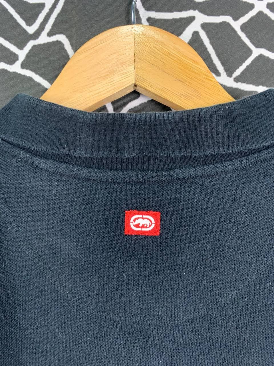 Ecko Unltd. Vtg Ecko Unlimited Embroided Logo Essential Polo Tee Size US XL / EU 56 / 4 - 6 Thumbnail