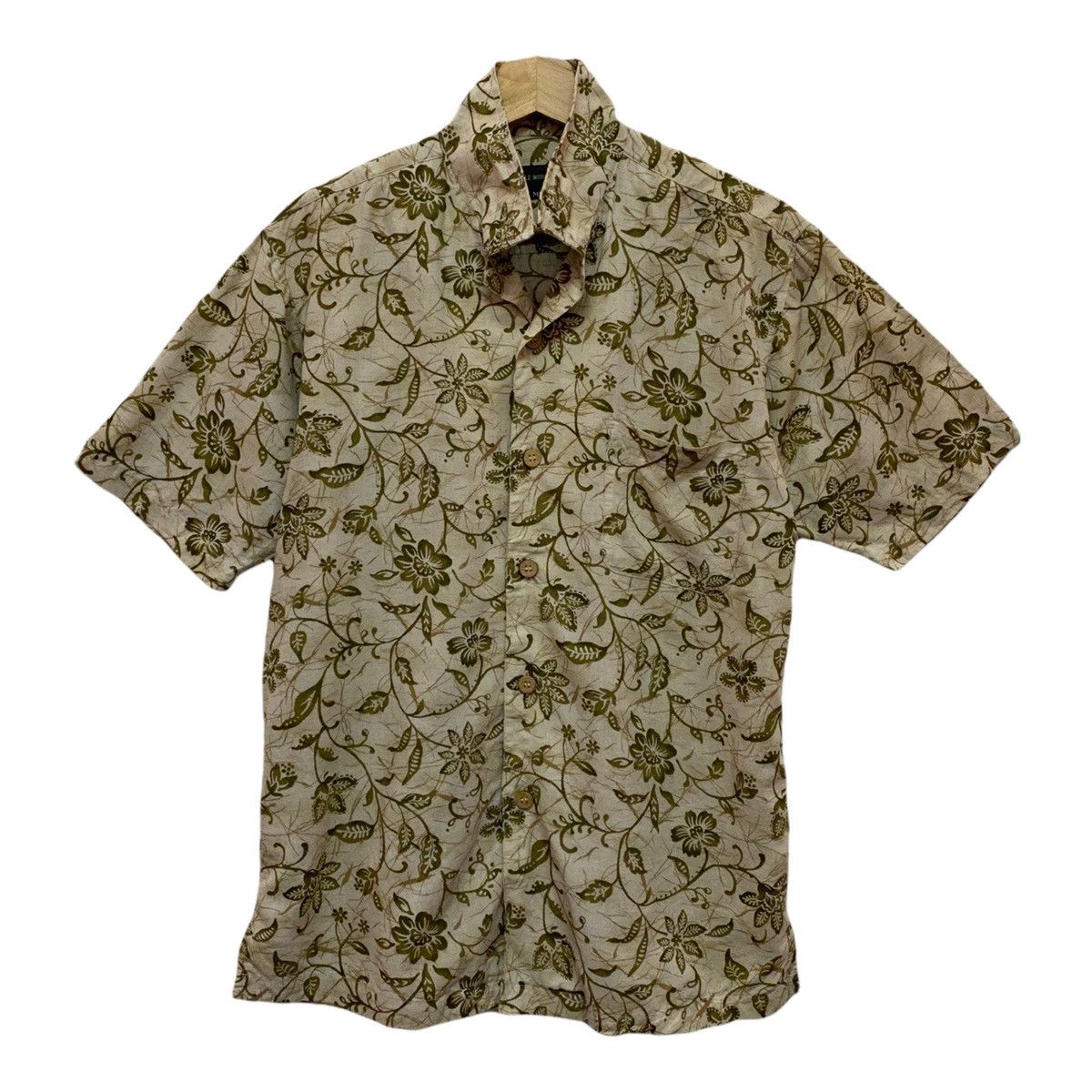 Vintage ALOHA🏖NICOLE MORRISON HAWAII SUMMER FLORAL CAMP SHIRT Size US M / EU 48-50 / 2 - 3 Thumbnail