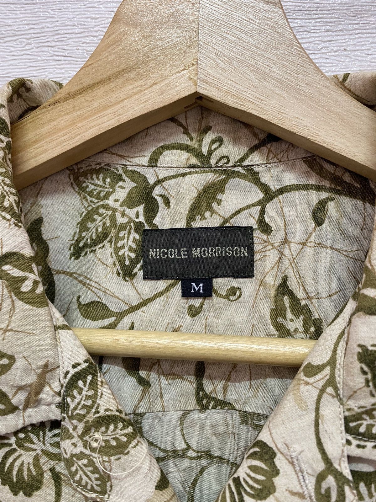 Vintage ALOHA🏖NICOLE MORRISON HAWAII SUMMER FLORAL CAMP SHIRT Size US M / EU 48-50 / 2 - 9 Thumbnail
