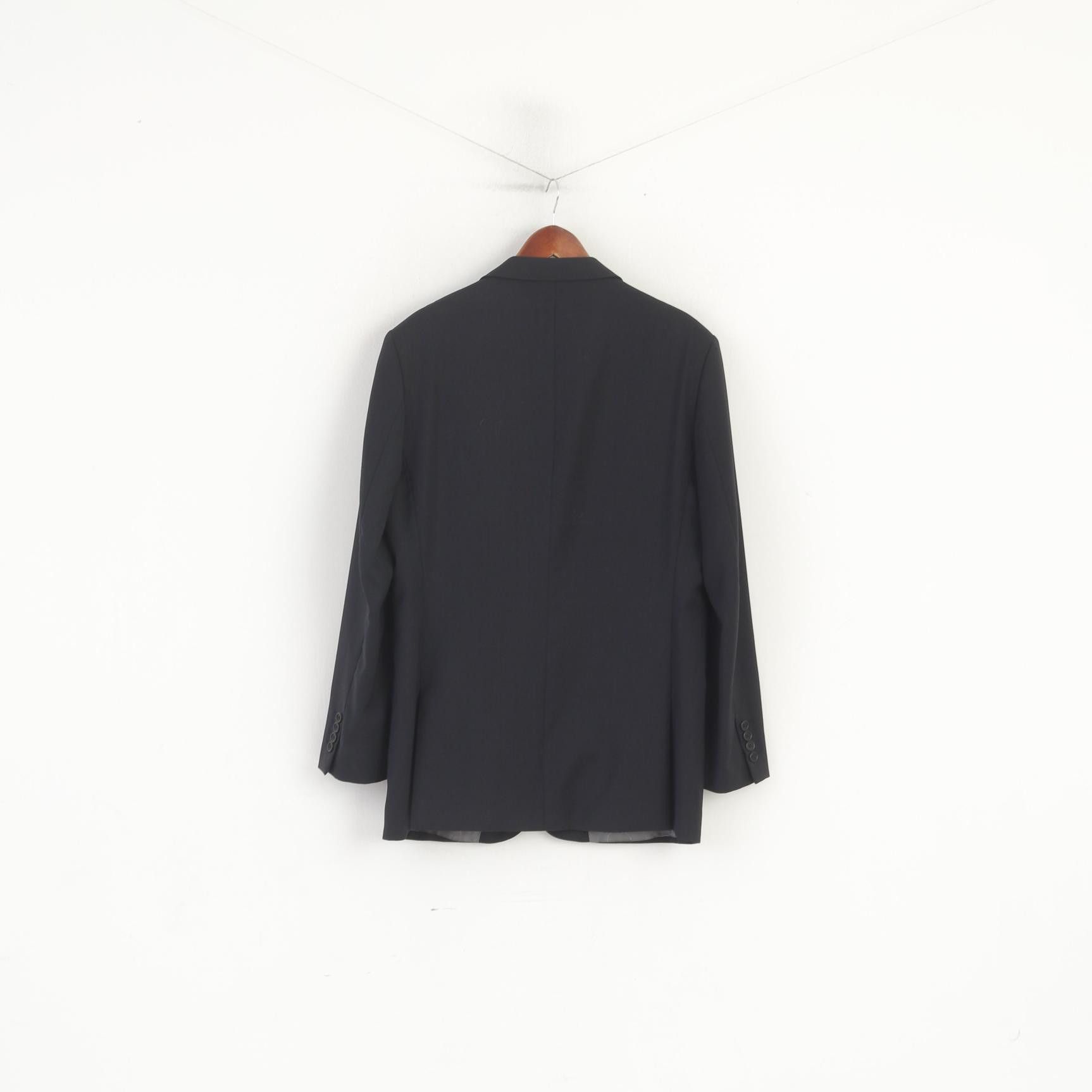 Ted Baker Ted Baker London Men 40 102 Blazer Navy Wool 5521 Size 40R - 6 Thumbnail
