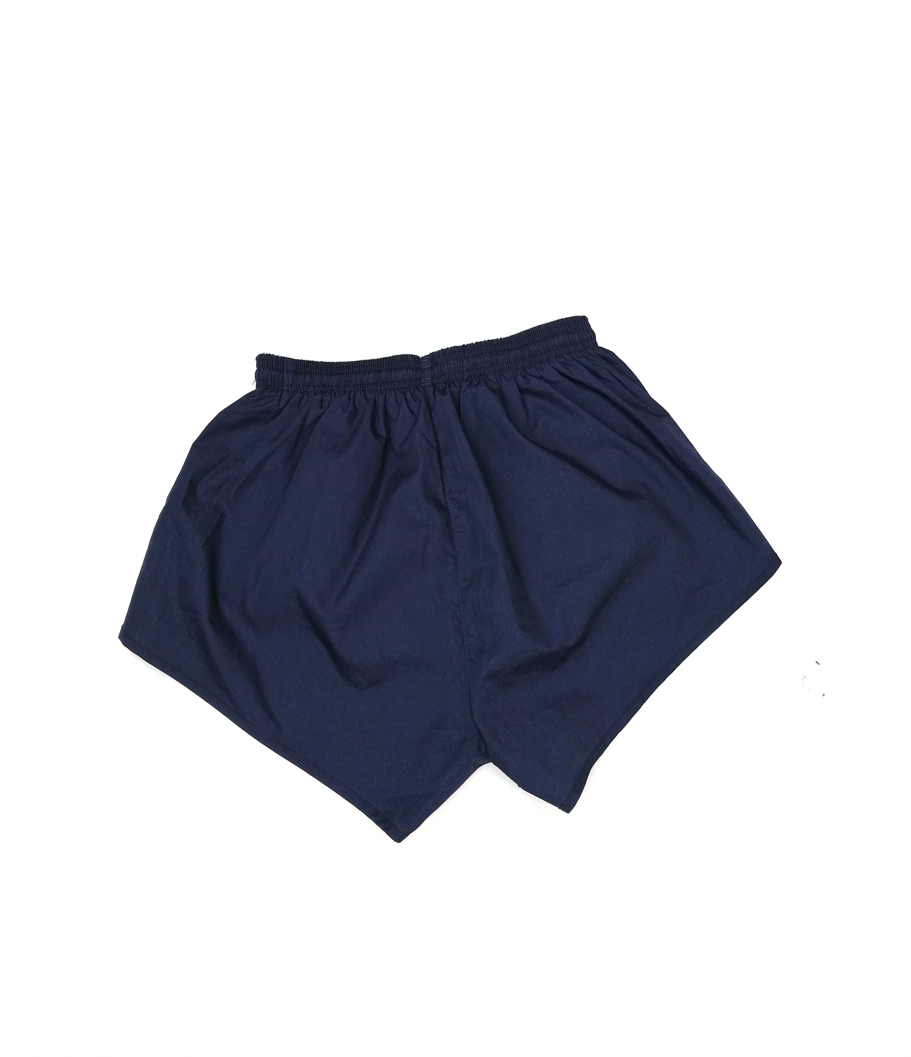 Adidas × Vintage Vintage Adidas Shorts Running Navy Blue Size US 32 / EU 48 - 13 Thumbnail