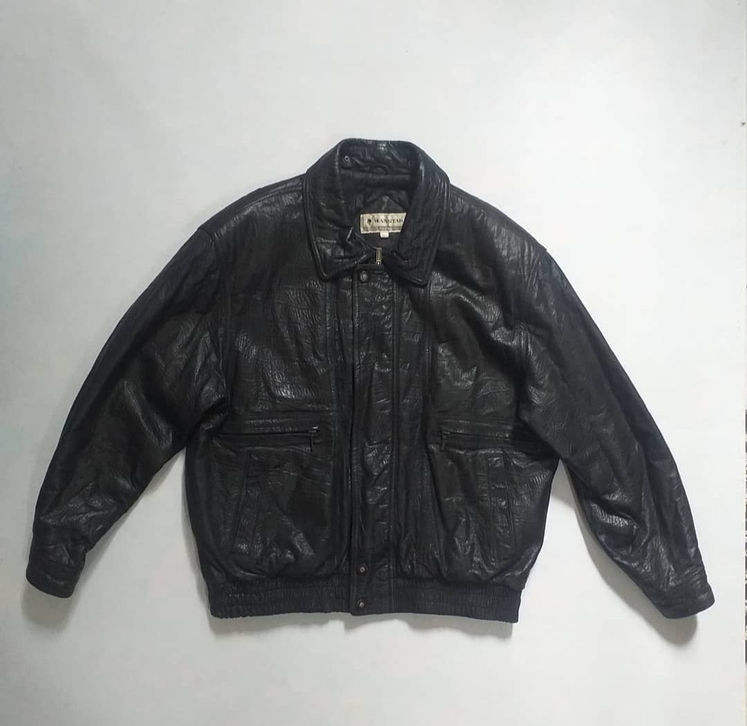 Genuine Leather MANSTAR leather jacket | Grailed
