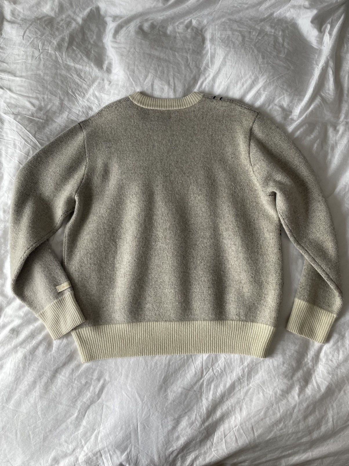 Aime Leon Dore Aime Leon Dore FW20 Molina Tape Up Sweater Size US L / EU 52-54 / 3 - 5 Thumbnail