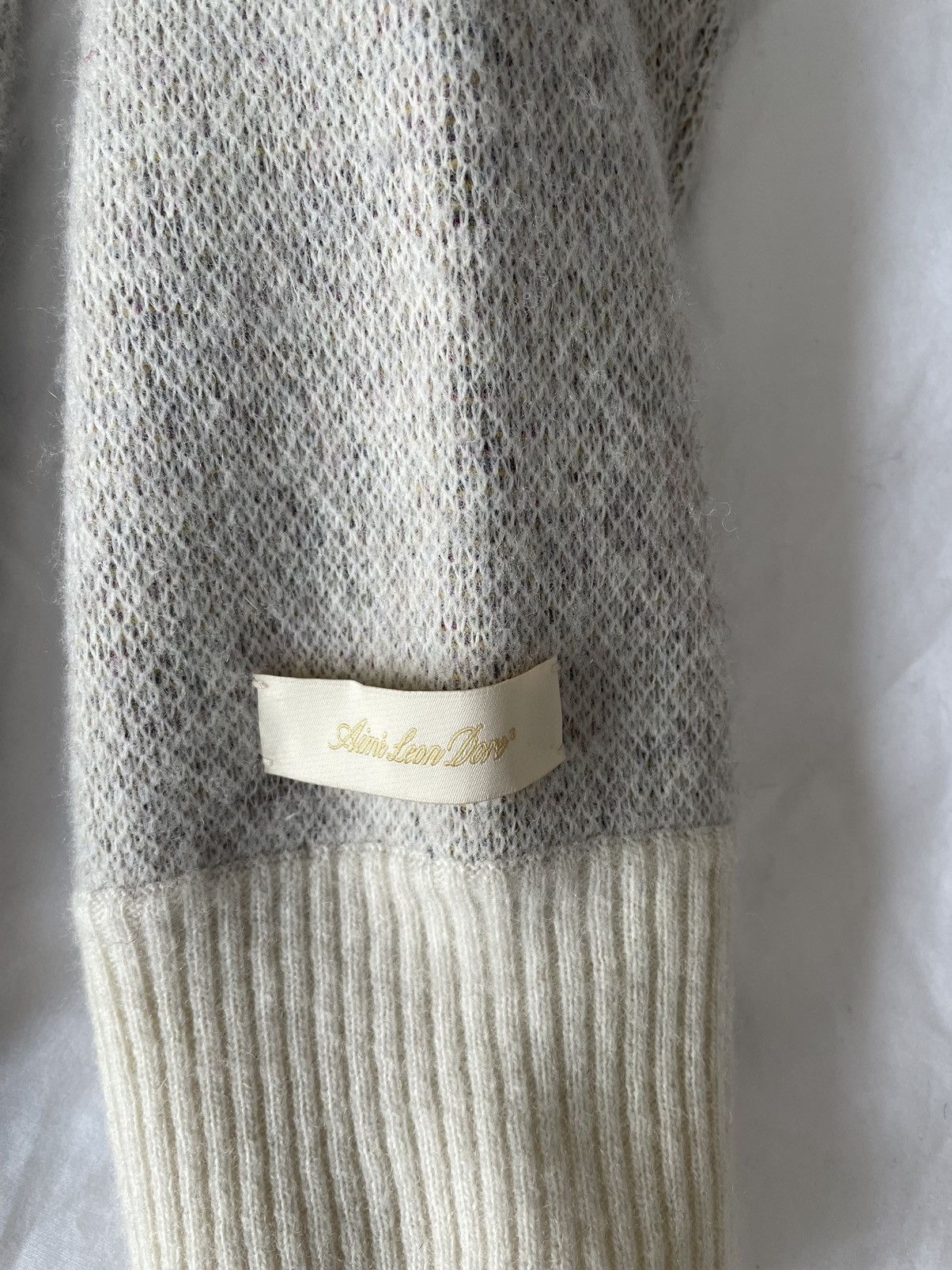 Aime Leon Dore Aime Leon Dore FW20 Molina Tape Up Sweater Size US L / EU 52-54 / 3 - 3 Thumbnail