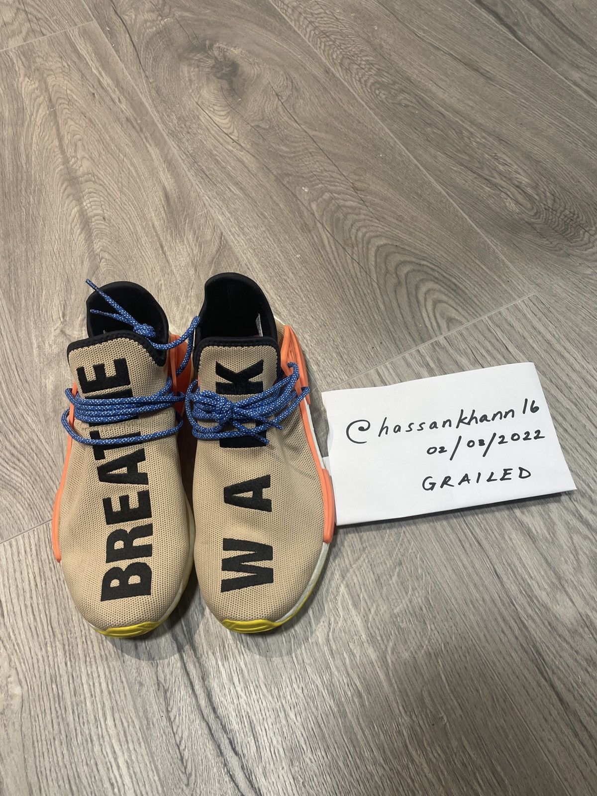 Pharrell Pharrell x NMD Trail Human Race 2017 Size US 10 / EU 43 - 2 Thumbnail