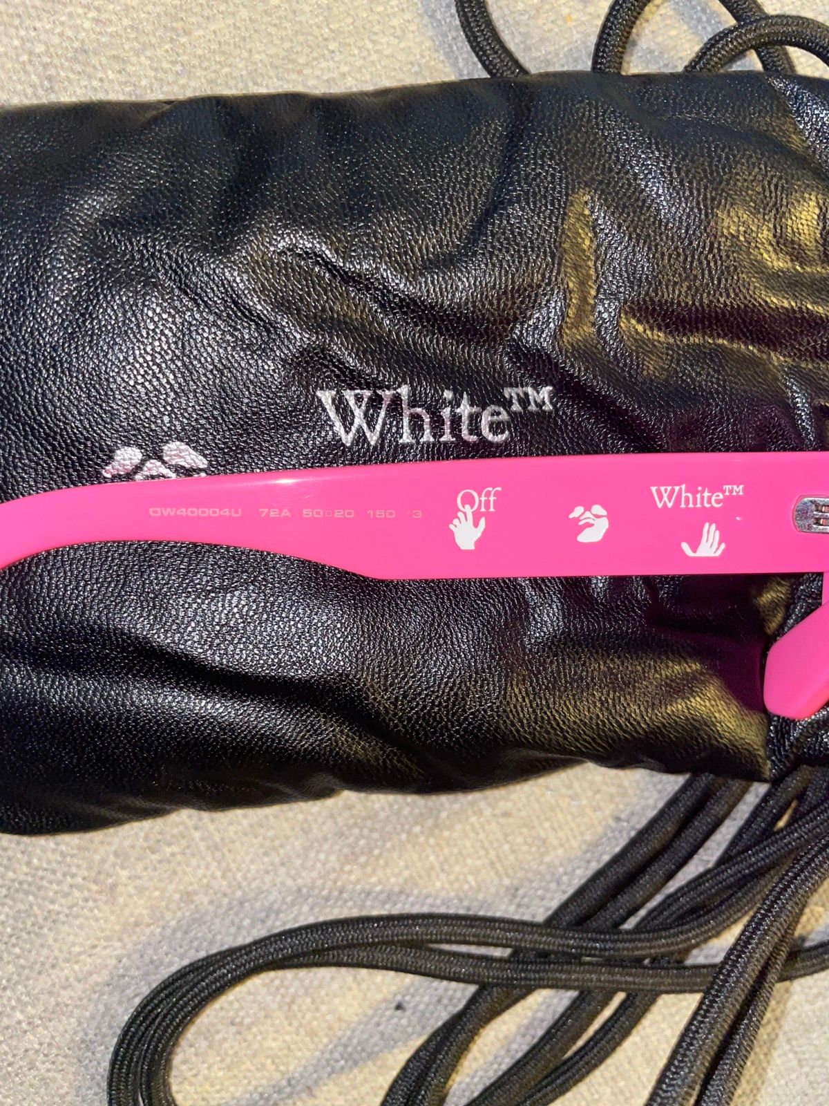 Off-White Off-white pink glasses Size ONE SIZE - 5 Thumbnail
