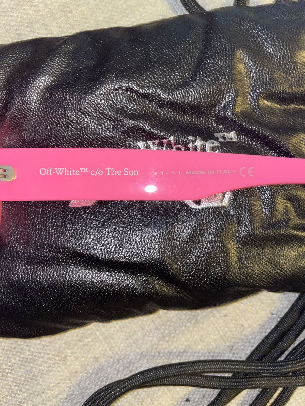 Off-White Off-white pink glasses Size ONE SIZE - 7 Thumbnail