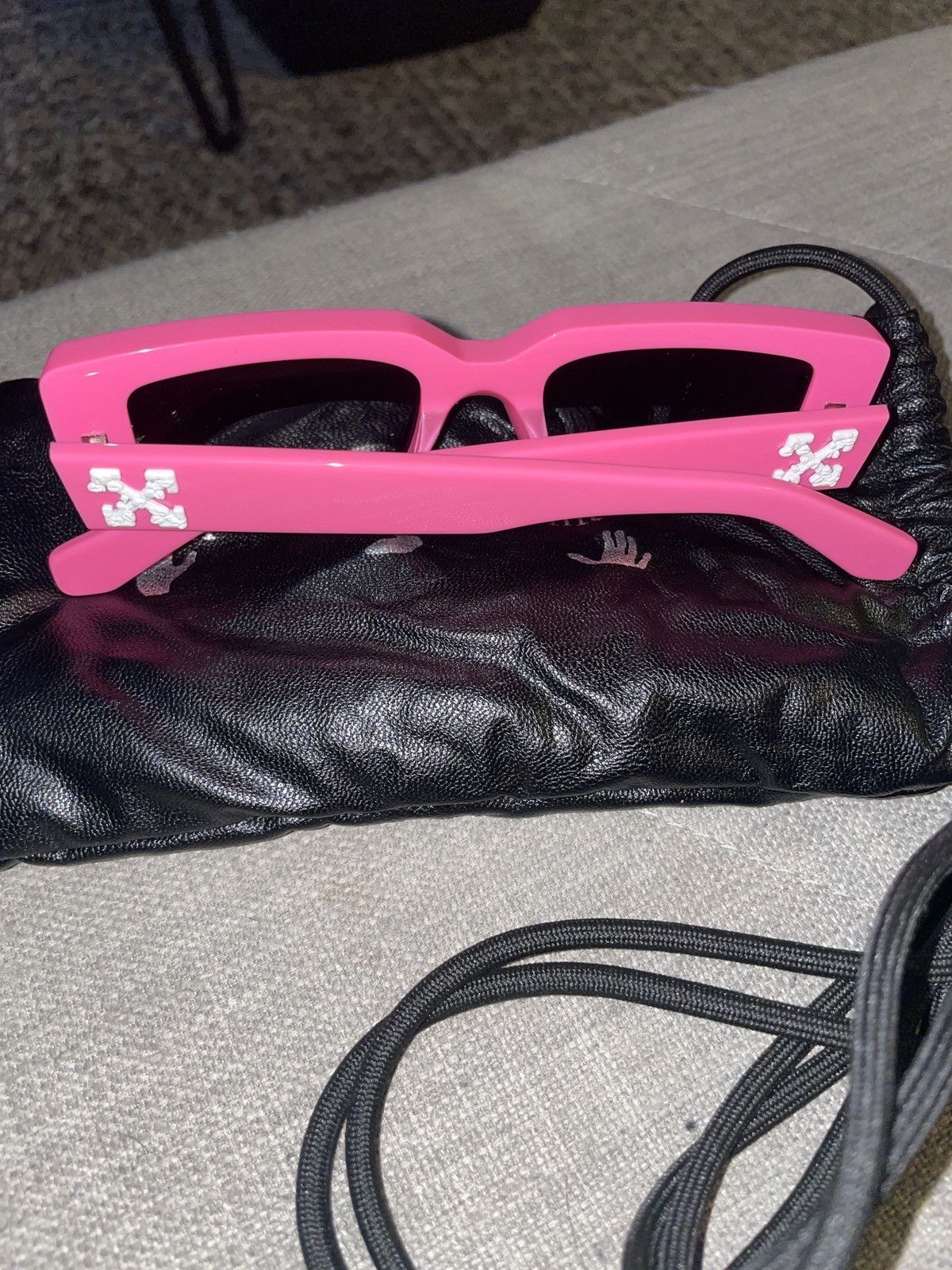 Off-White Off-white pink glasses Size ONE SIZE - 3 Thumbnail