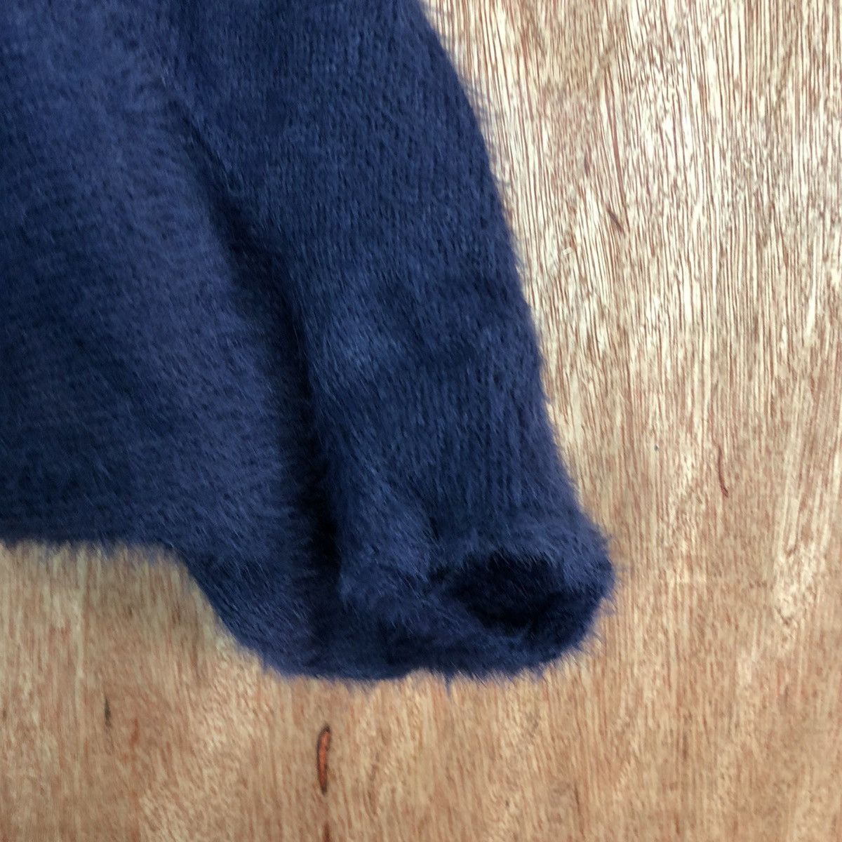 Homespun Knitwear DLL Silent Worth Dark Blue Mohair Knitwear #c363 Size US M / EU 48-50 / 2 - 4 Thumbnail