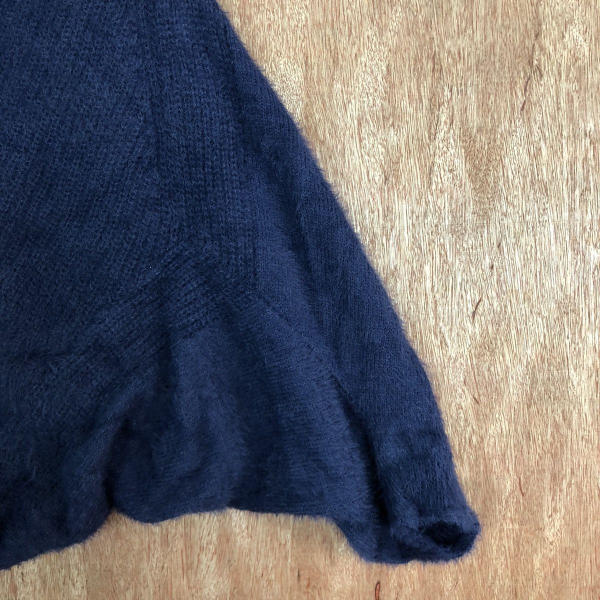 Homespun Knitwear DLL Silent Worth Dark Blue Mohair Knitwear #c363 Size US M / EU 48-50 / 2 - 5 Thumbnail