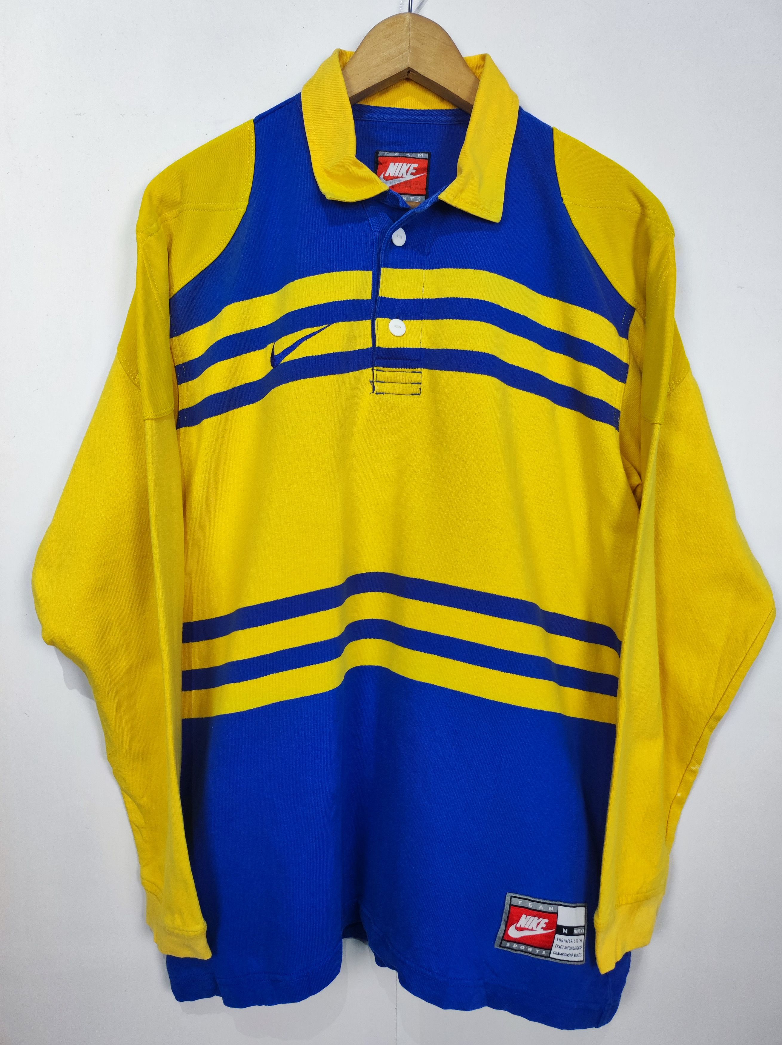 Vintage Nike Rugby Swoosh Nike Long Sleeves