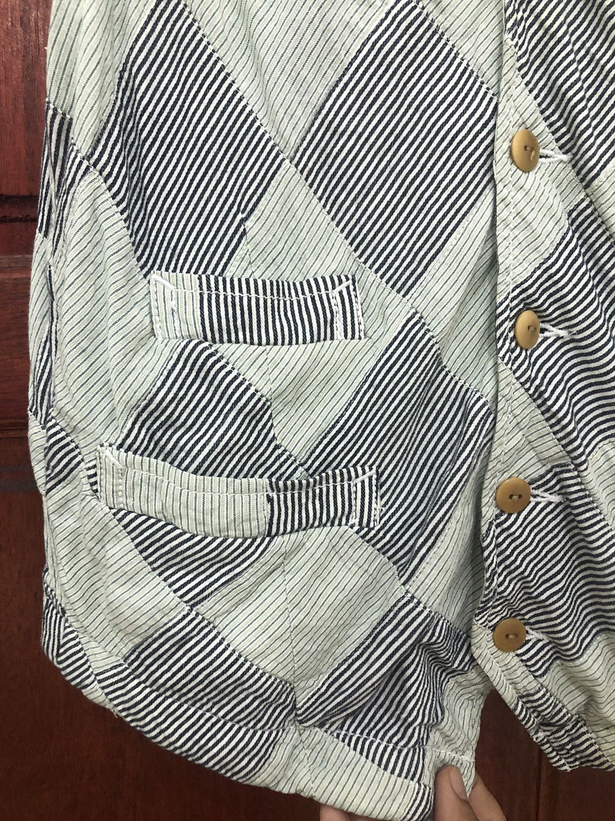 Beams Plus × Japanese Brand Beams India Madnas Patchwork Inspired Kapital Design Vest Size US L / EU 52-54 / 3 - 7 Thumbnail