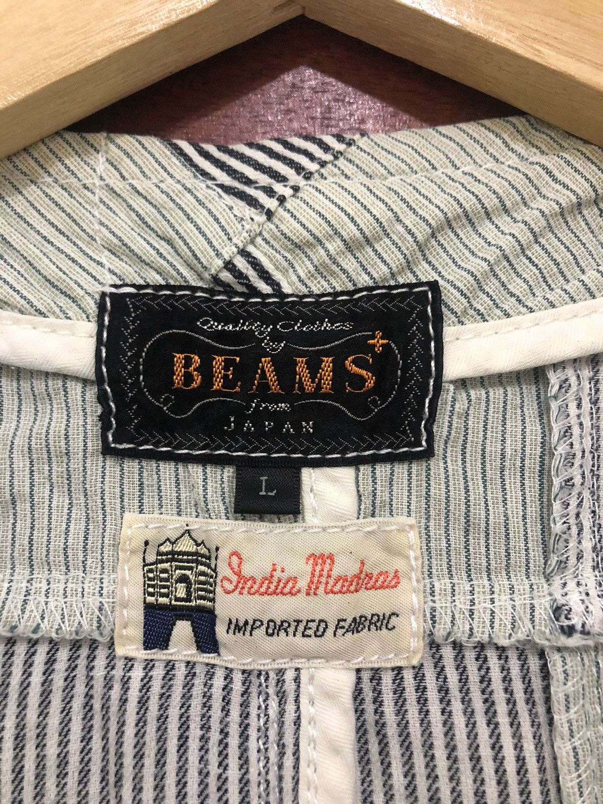 Beams Plus × Japanese Brand Beams India Madnas Patchwork Inspired Kapital Design Vest Size US L / EU 52-54 / 3 - 12 Thumbnail