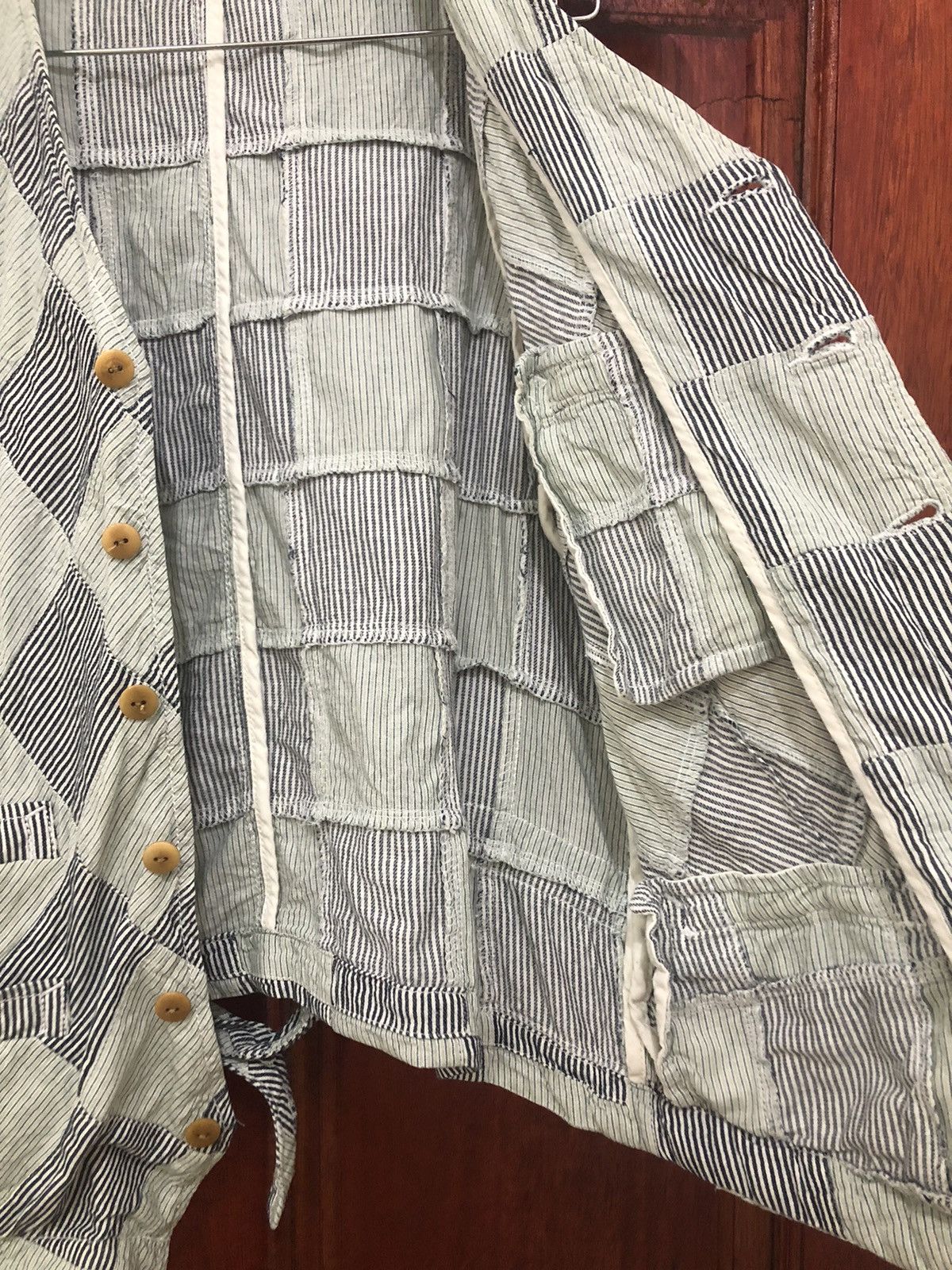 Beams Plus × Japanese Brand Beams India Madnas Patchwork Inspired Kapital Design Vest Size US L / EU 52-54 / 3 - 11 Thumbnail