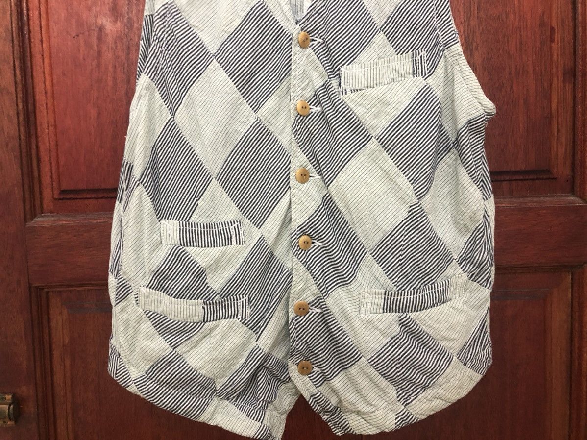 Beams Plus × Japanese Brand Beams India Madnas Patchwork Inspired Kapital Design Vest Size US L / EU 52-54 / 3 - 5 Thumbnail