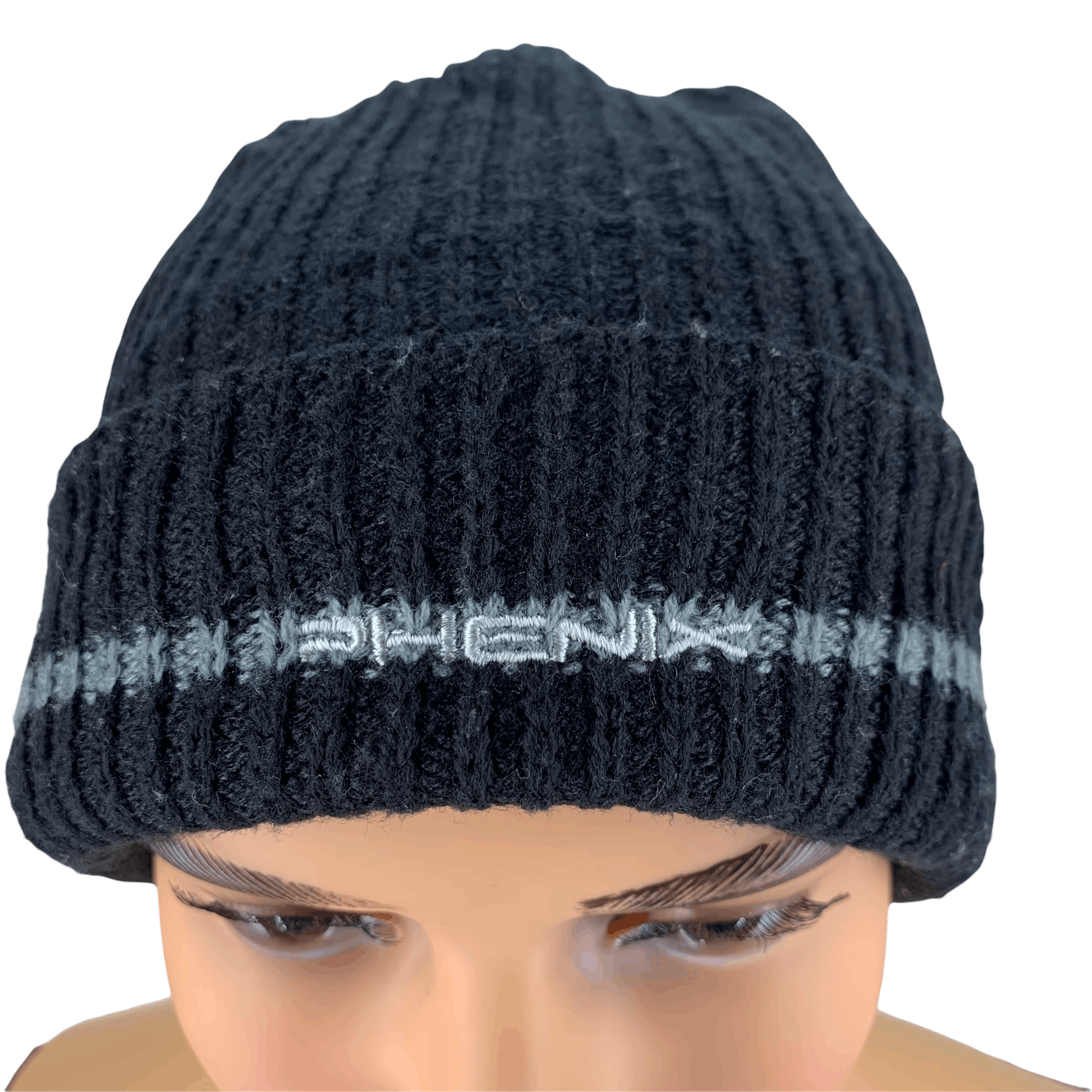 Japanese Brand Phenix Embroidered Logo Beanie / Snow Hats #76-C Size ONE SIZE - 2 Thumbnail