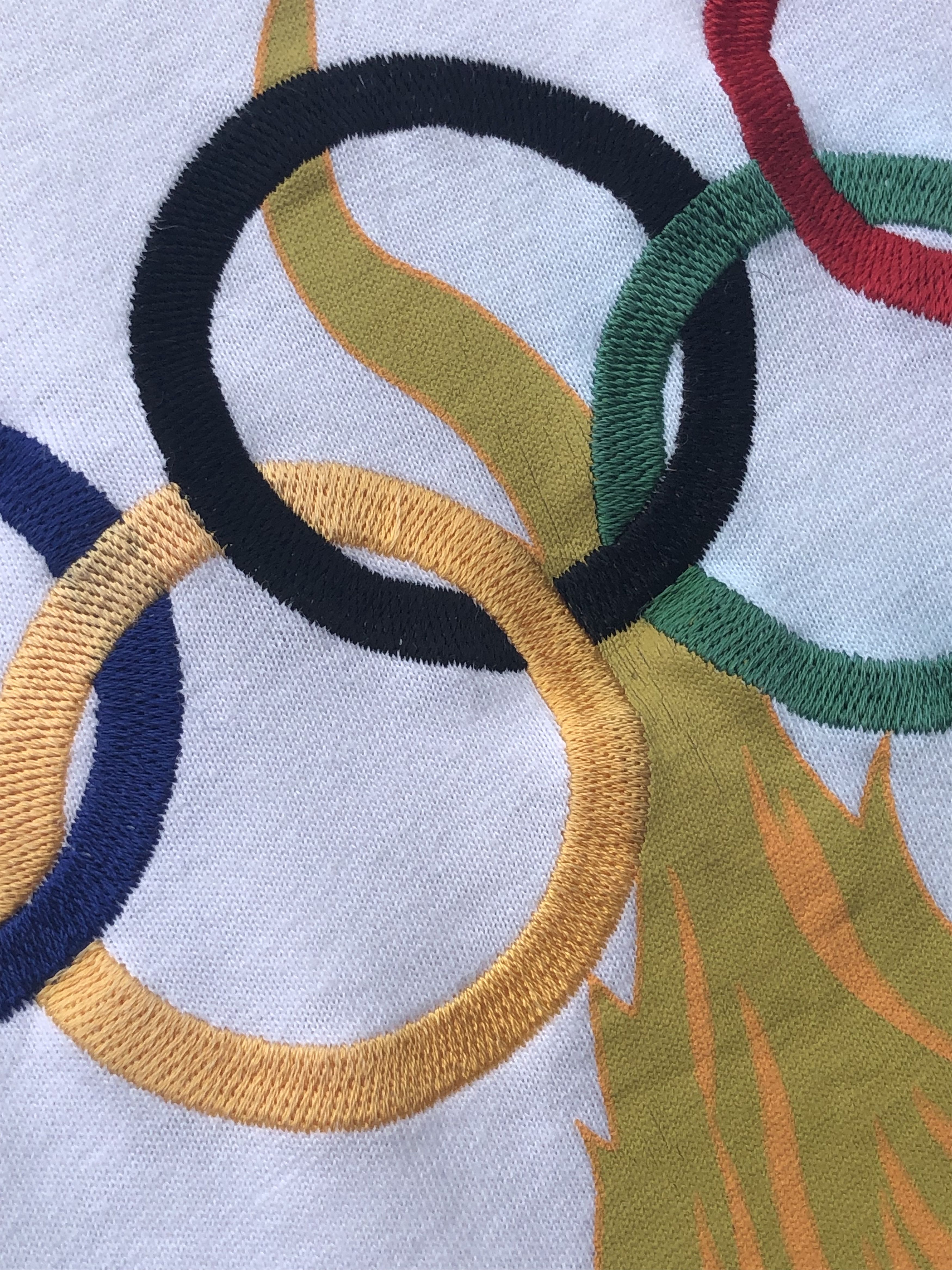 Adidas RARE🔥VINTAGE ADIDAS MELBOURNE SWIMMING OLYMPIC SHIRT Size US XL / EU 56 / 4 - 7 Thumbnail