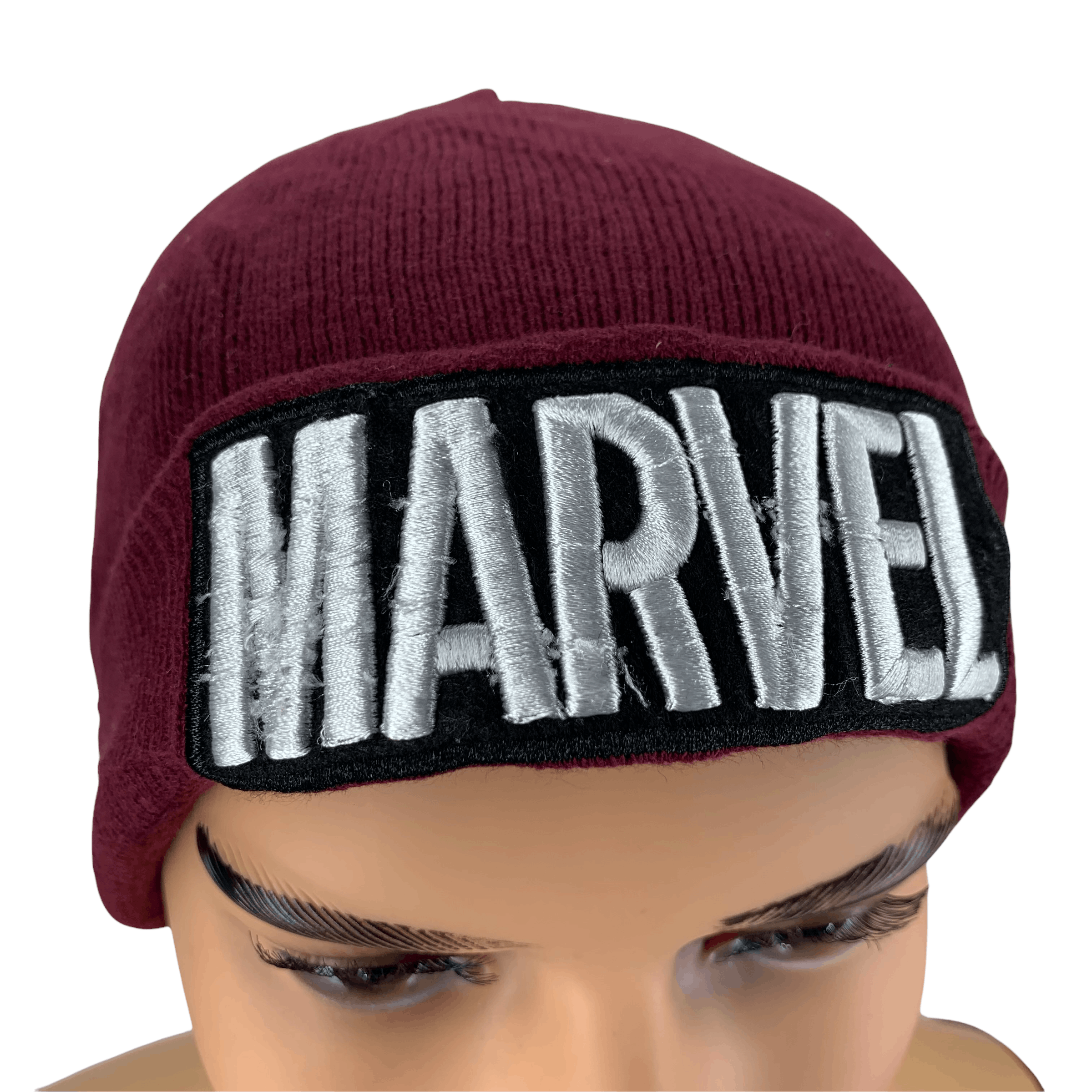 Marvel Comics Marvel Embroidery Big Logo Beanie #81-D Size ONE SIZE - 2 Thumbnail