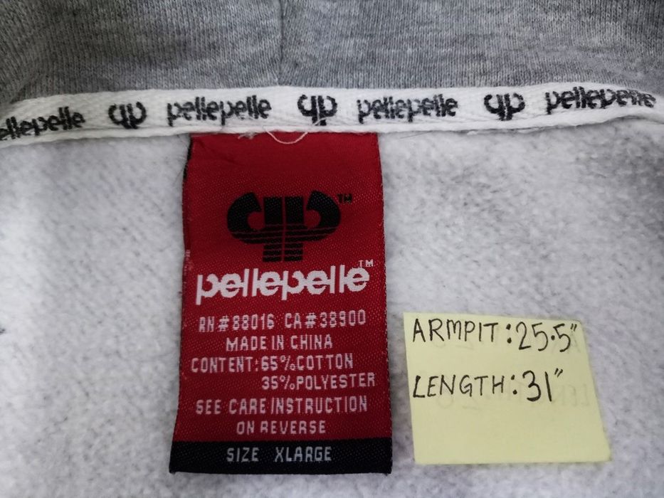 Pelle Pelle Final Drop Before Delate Vintage Pelle Pelle Full Print Hoodies Zip Up Jacket Sweater Sweatshirt Hip Hop Style Rare Size US XL / EU 56 / 4 - 4 Preview