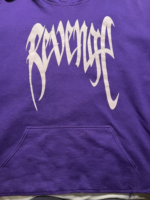 Purple best sale revenge hoodie