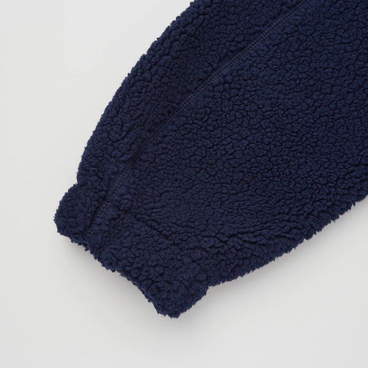 JW Anderson × Uniqlo XL Extra Large Navy Fleece Jacket Pile-Lined Full-Zip Coat Size US XL / EU 56 / 4 - 15 Thumbnail