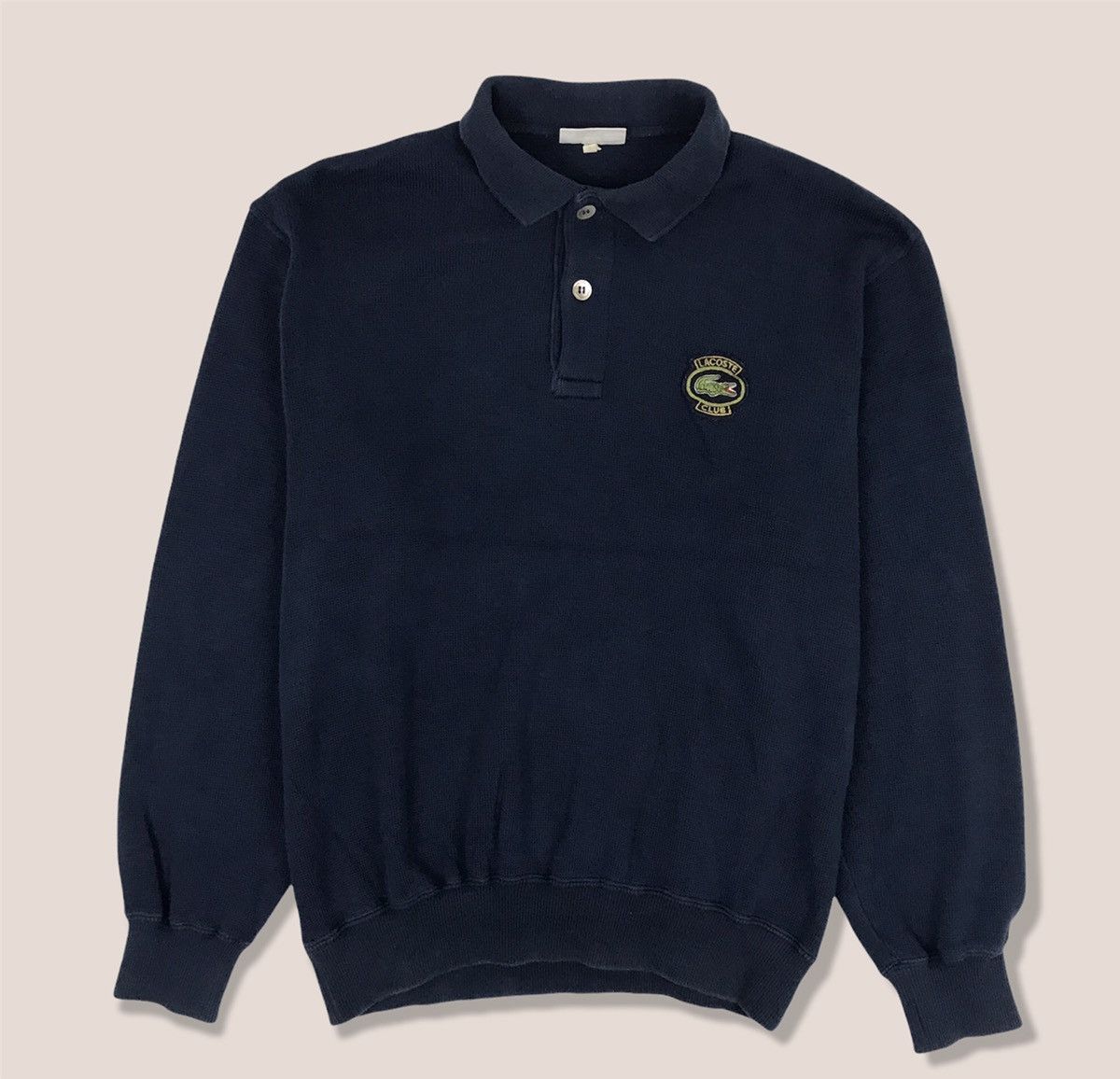 Vintage Lacoste Collar Sweatshirt