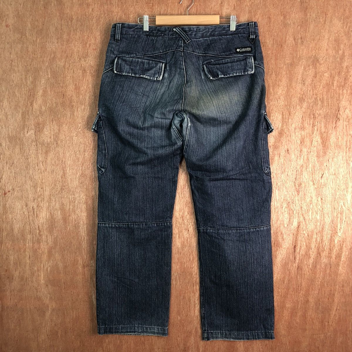 Columbia DLL Columbia Dark Blue Multipocket Denim Pants #c306 Size US 34 / EU 50 - 7 Thumbnail
