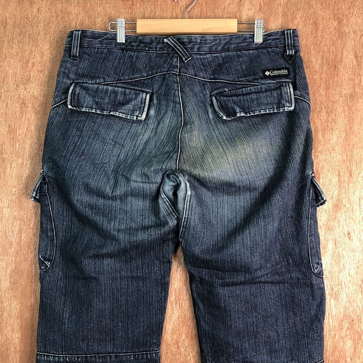 Columbia DLL Columbia Dark Blue Multipocket Denim Pants #c306 Size US 34 / EU 50 - 8 Thumbnail