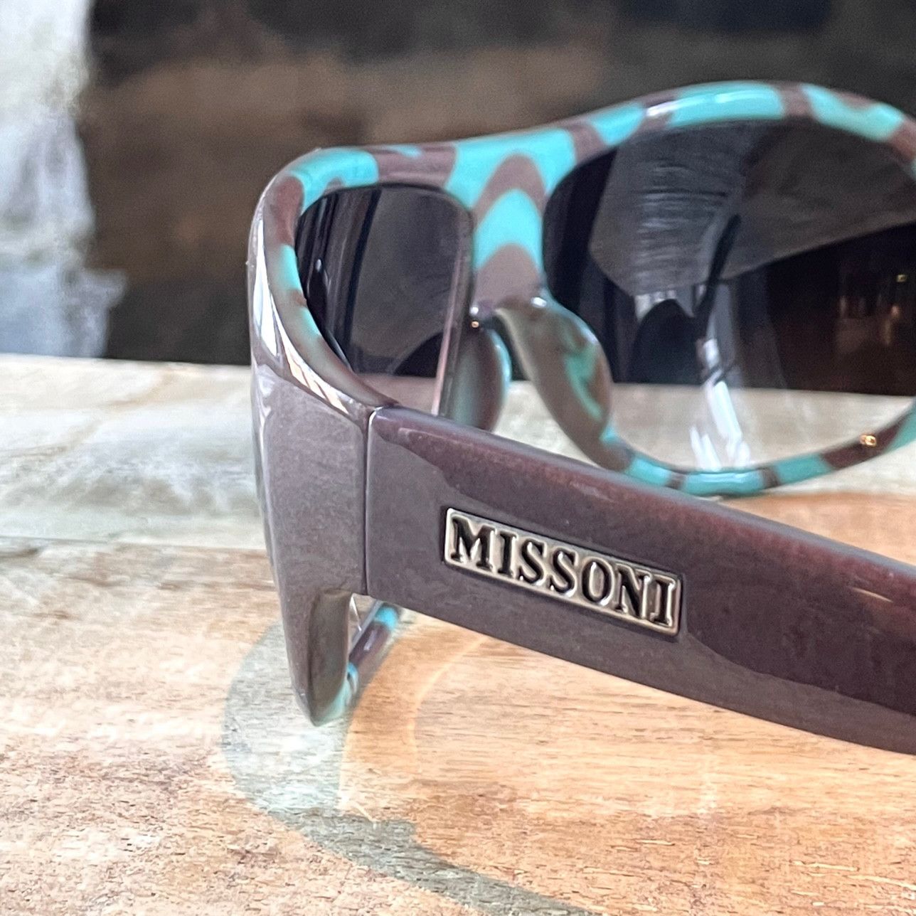 Missoni Missoni MI52203 Taupe Acetate Sunglasses Size ONE SIZE - 4 Thumbnail