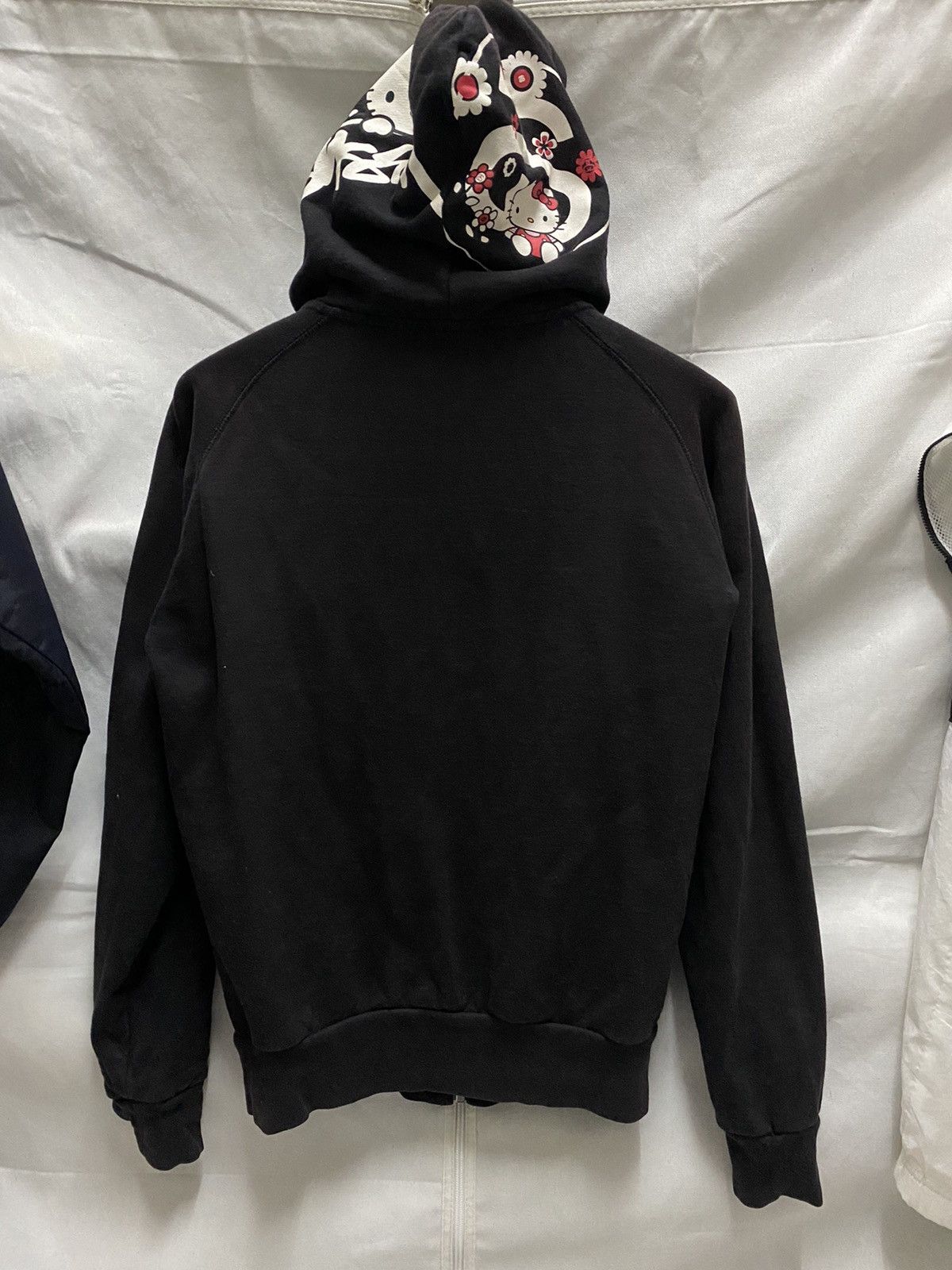 Stussy !! Rare !! Hello stussy hello kitty big logo zipper