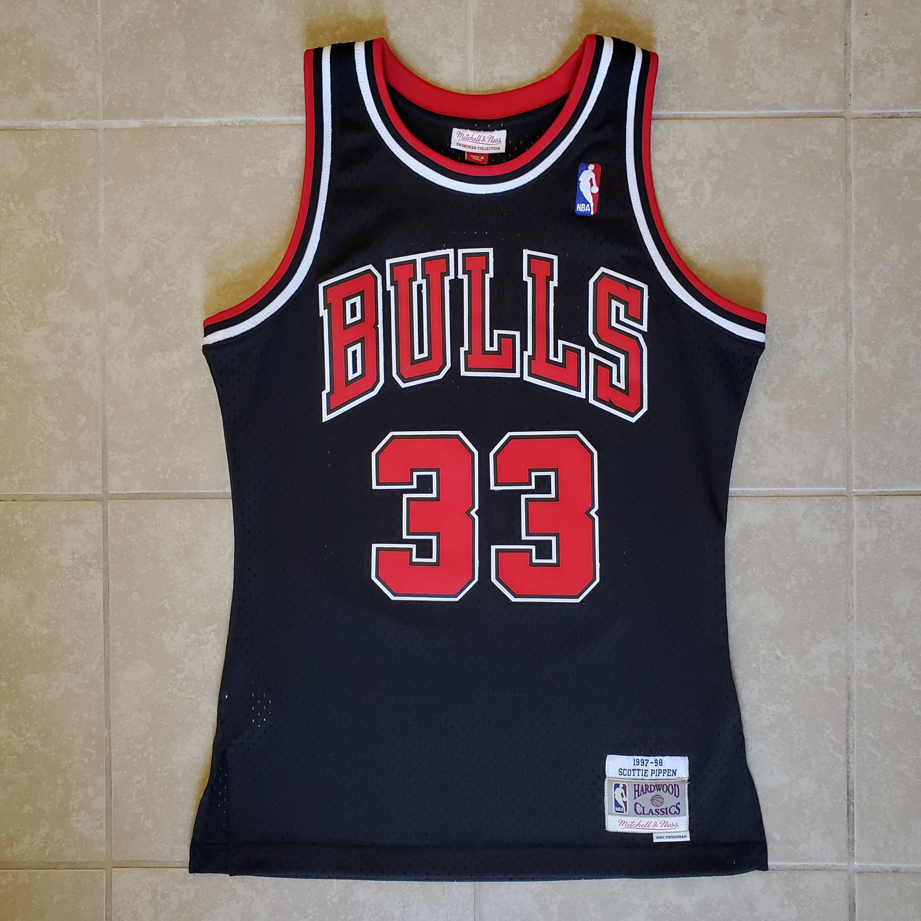 Mitchell & Ness × NBA × Vintage SCOTTIE PIPPEN JERSEY Size US S / EU 44-46 / 1 - 1 Thumbnail
