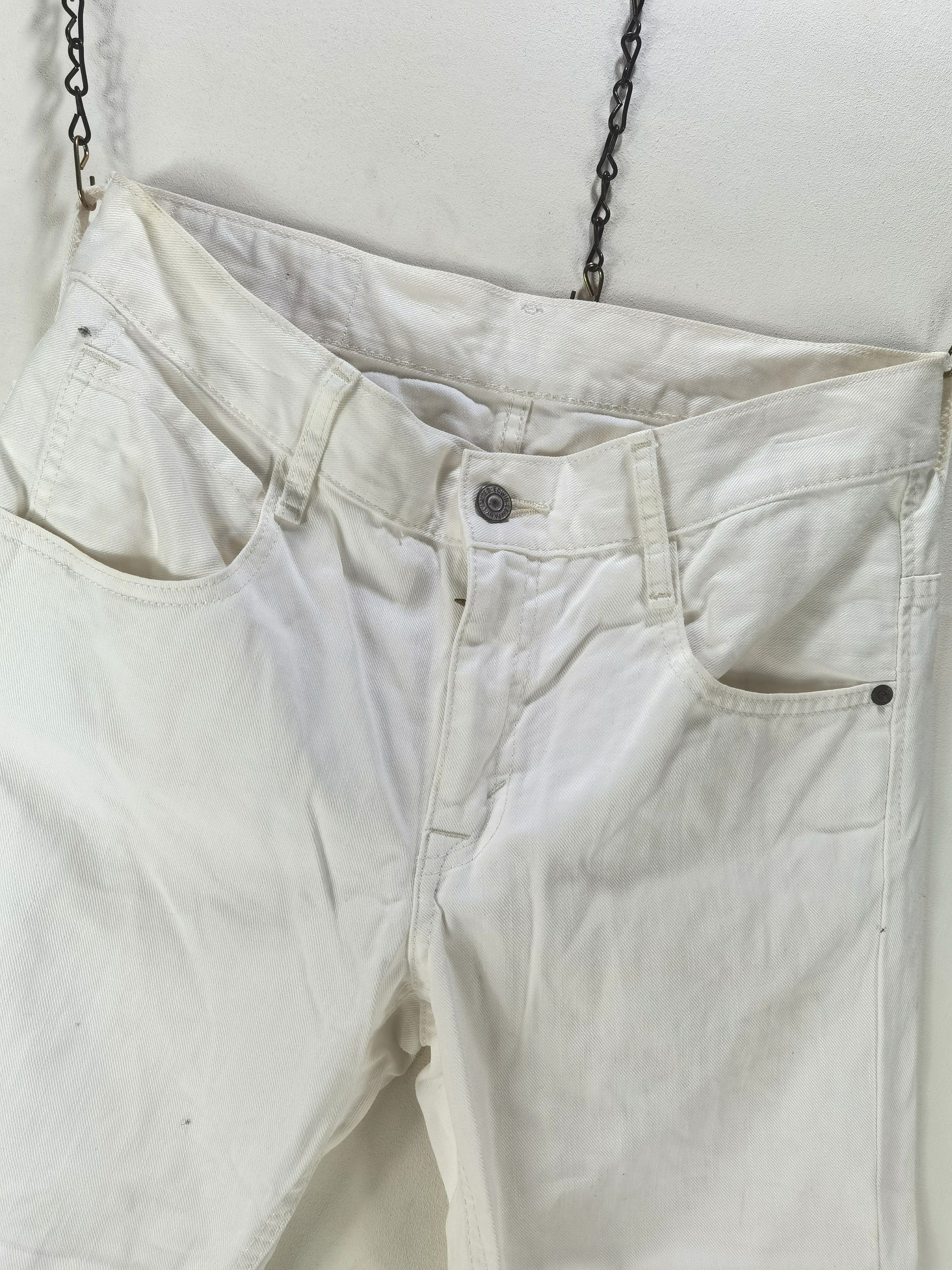 P4 superwhite EDWIN crop three quarter jeans pant exclusive