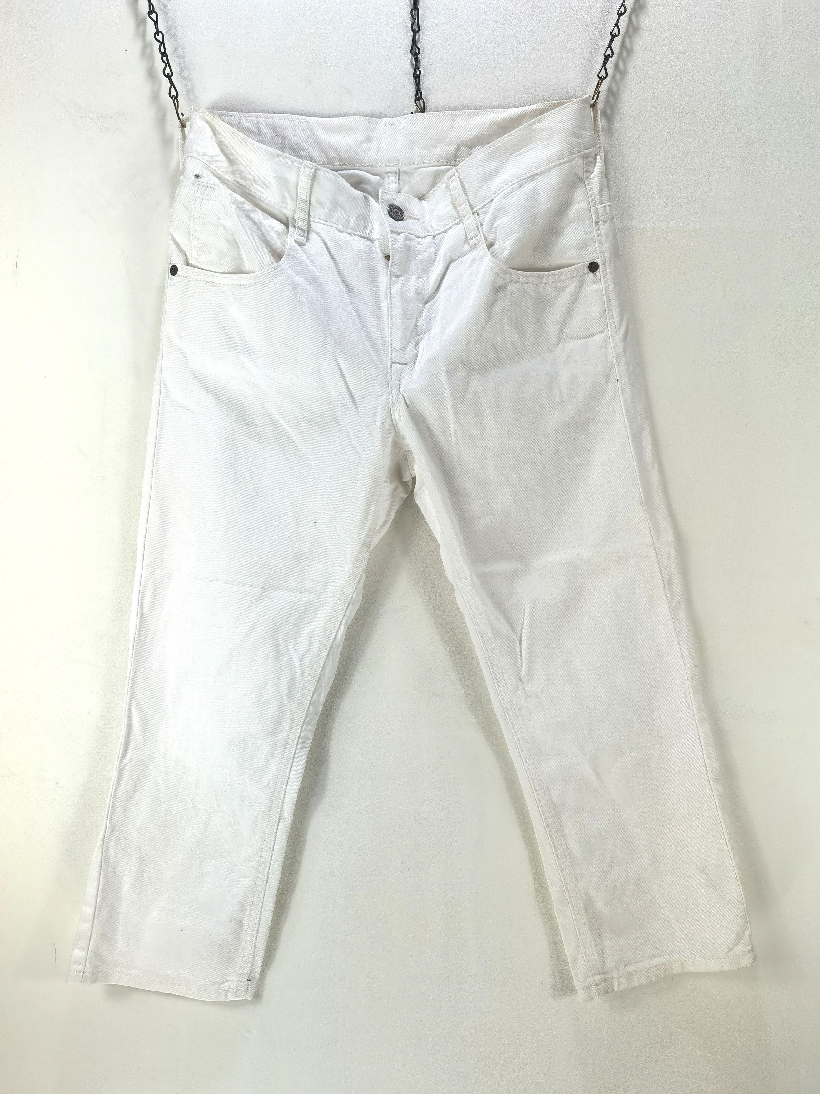 P4 superwhite EDWIN crop three quarter jeans pant exclusive
