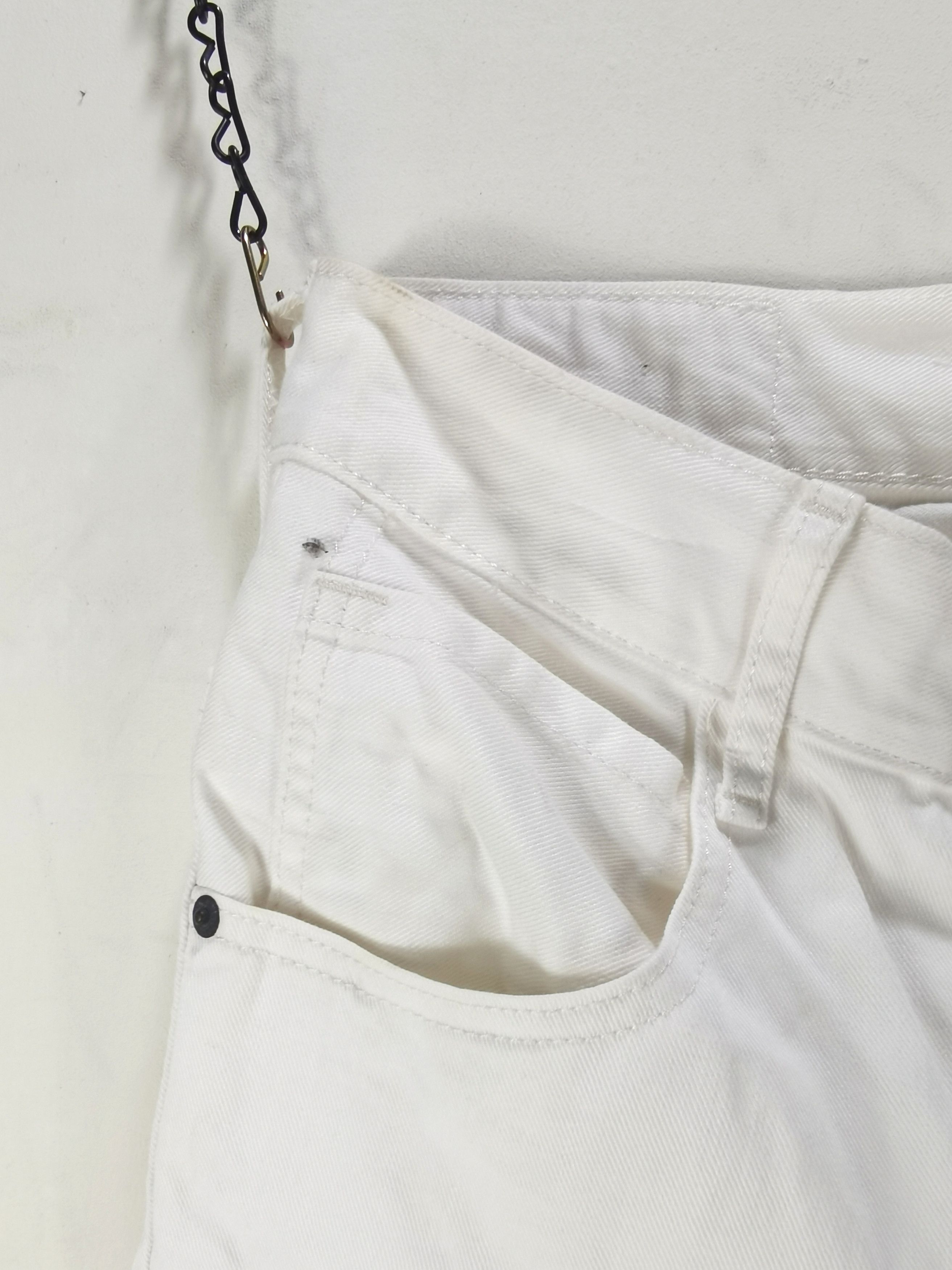 P4 superwhite EDWIN crop three quarter jeans pant exclusive