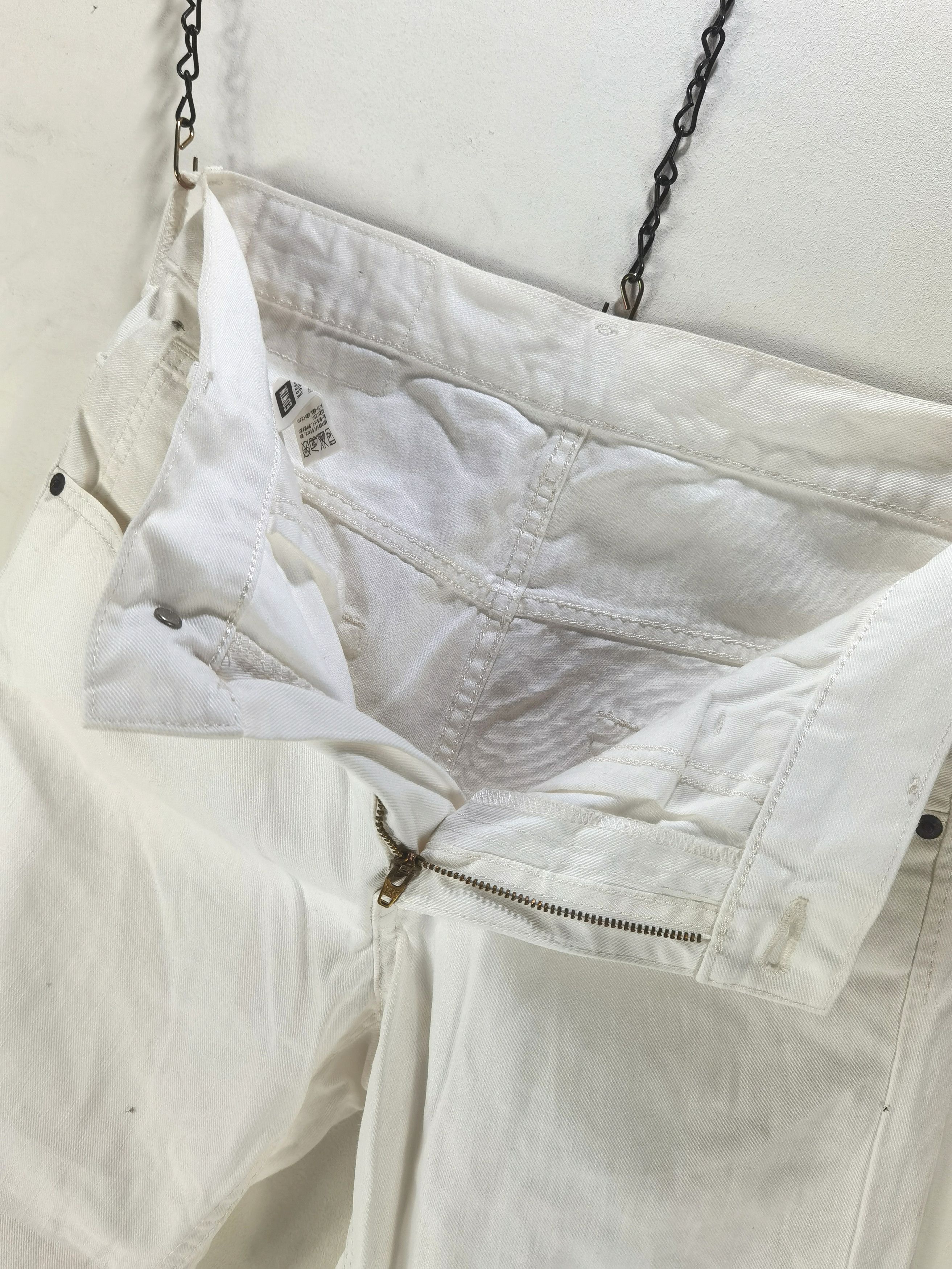 P4 superwhite EDWIN crop three quarter jeans pant exclusive