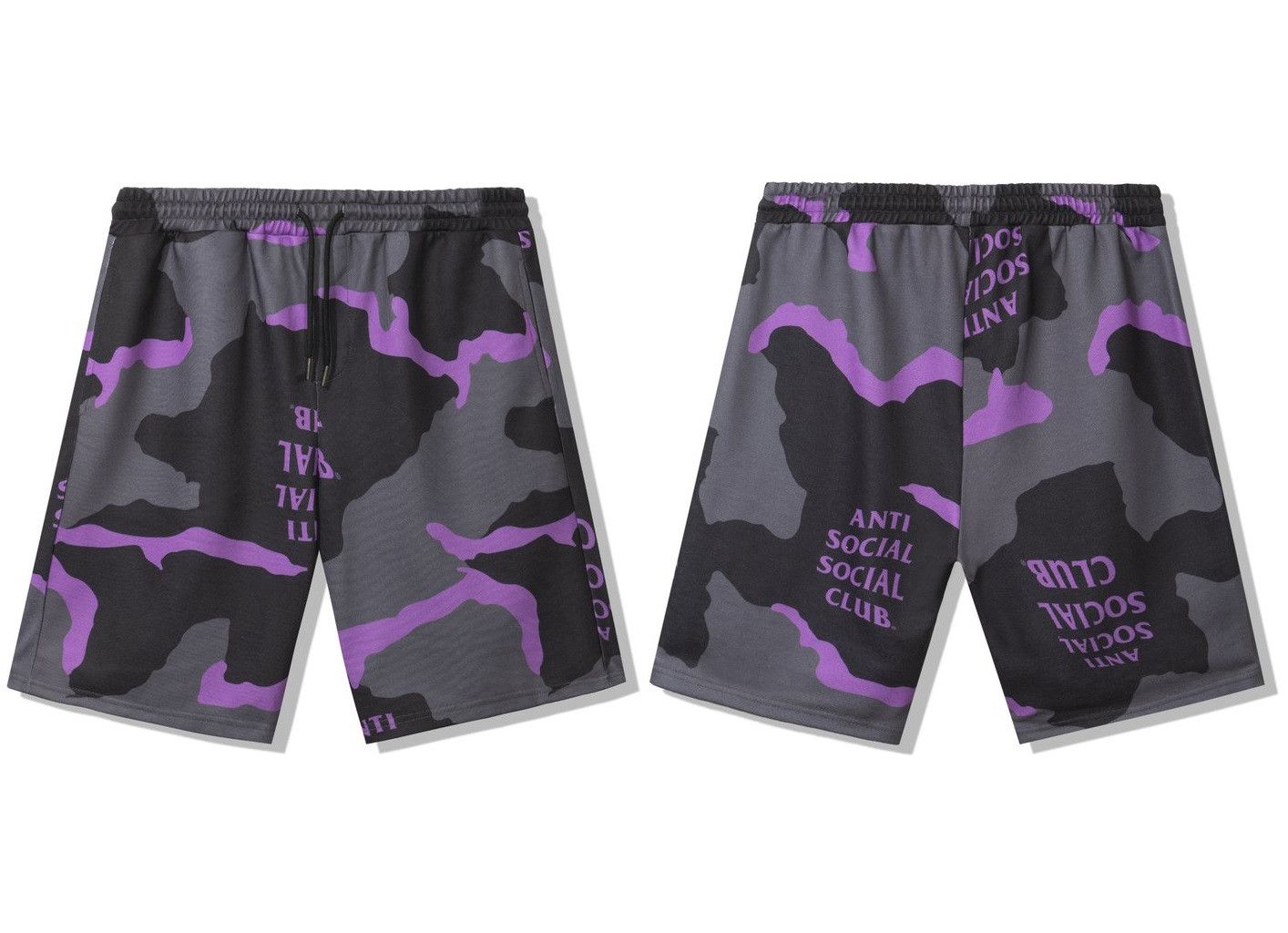 Anti Social Social Club ASSC Cotton Candy Black Camo Shorts size Large FOG FTP CDG Size US 33 - 1 Thumbnail