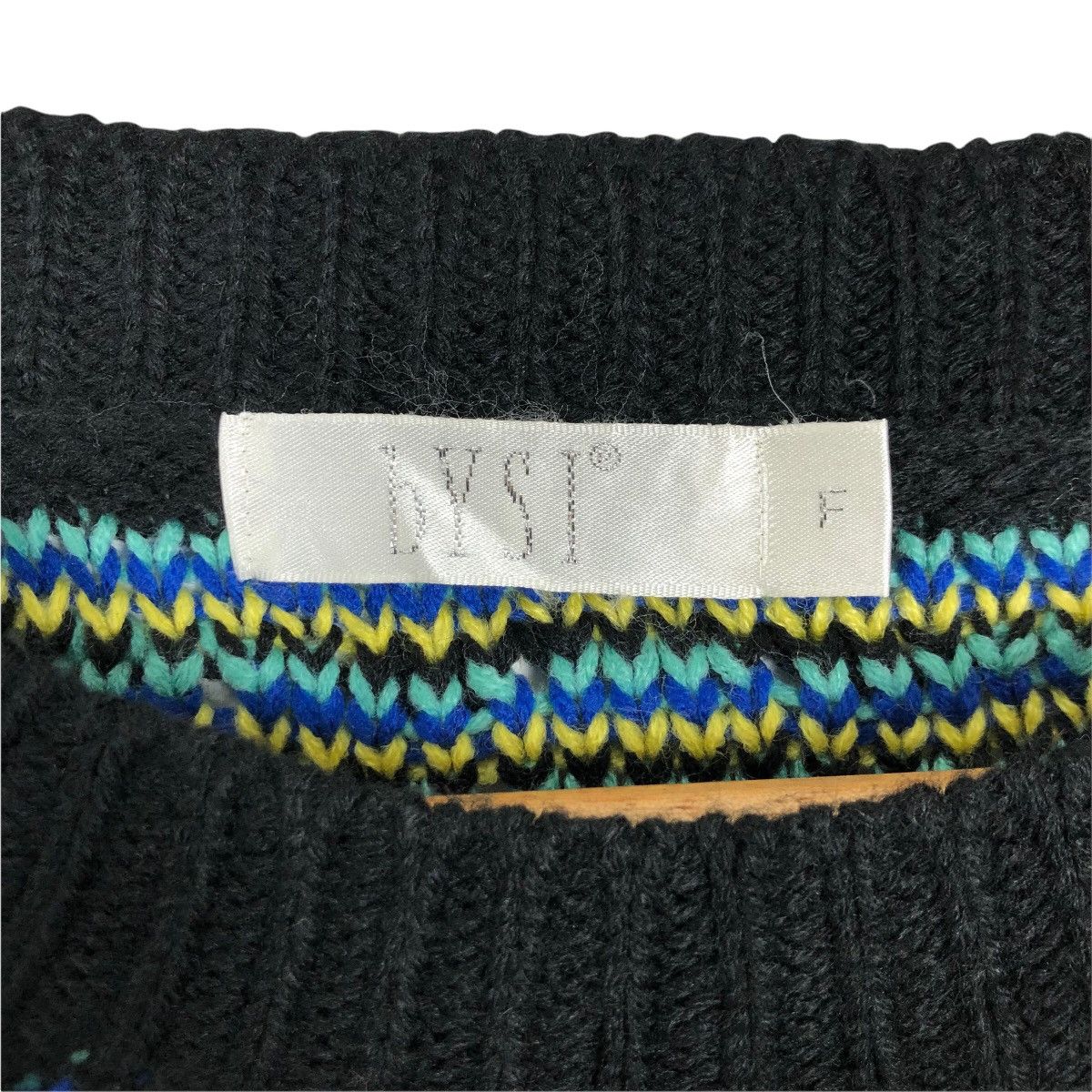 Japanese Brand Vintage bYSI Crewneck Knitted Sweater Size US L / EU 52-54 / 3 - 8 Thumbnail