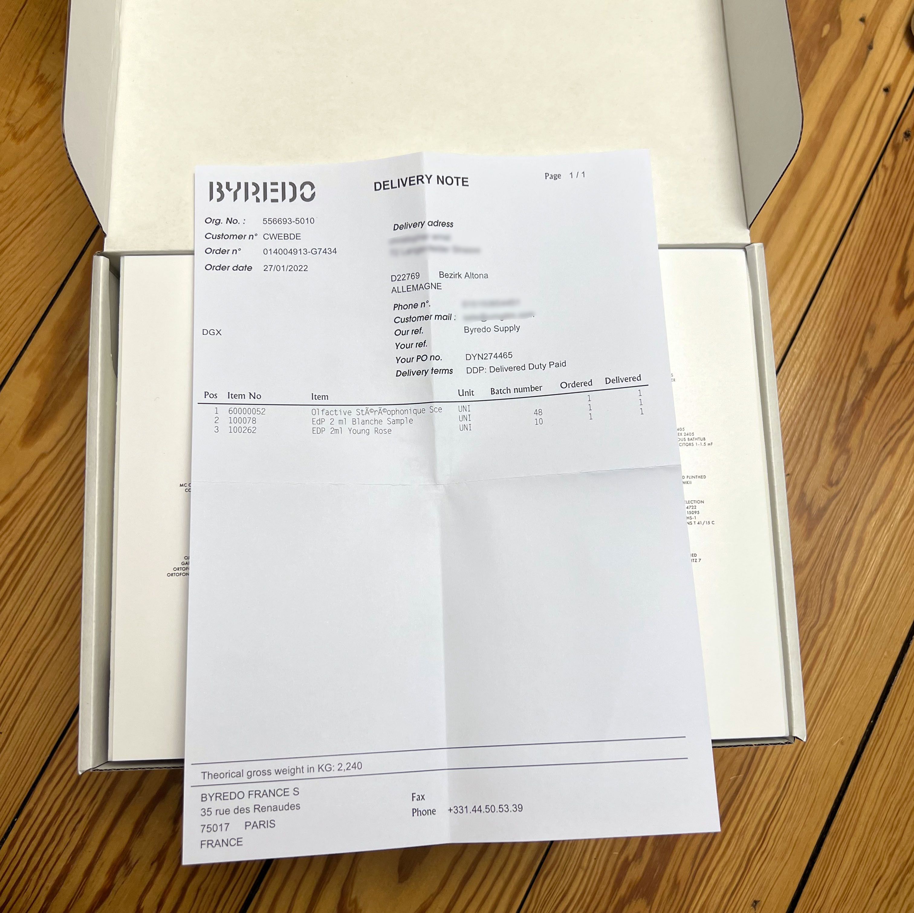 Byredo Olfactive Stéréophonique Size ONE SIZE - 7 Thumbnail