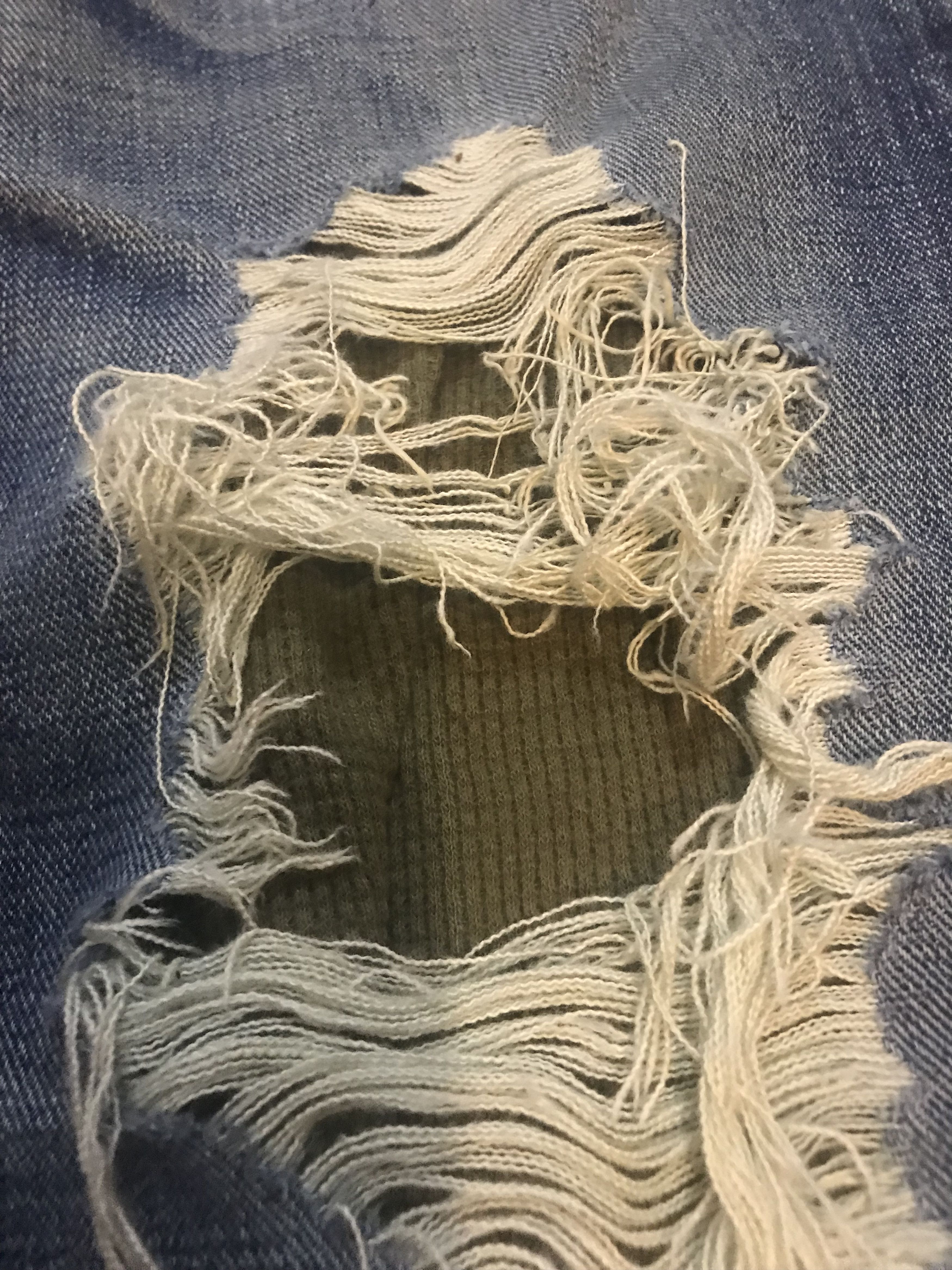 TMT TMT Japan distressed thermal layer selvedge pants Size US 33 - 5 Thumbnail