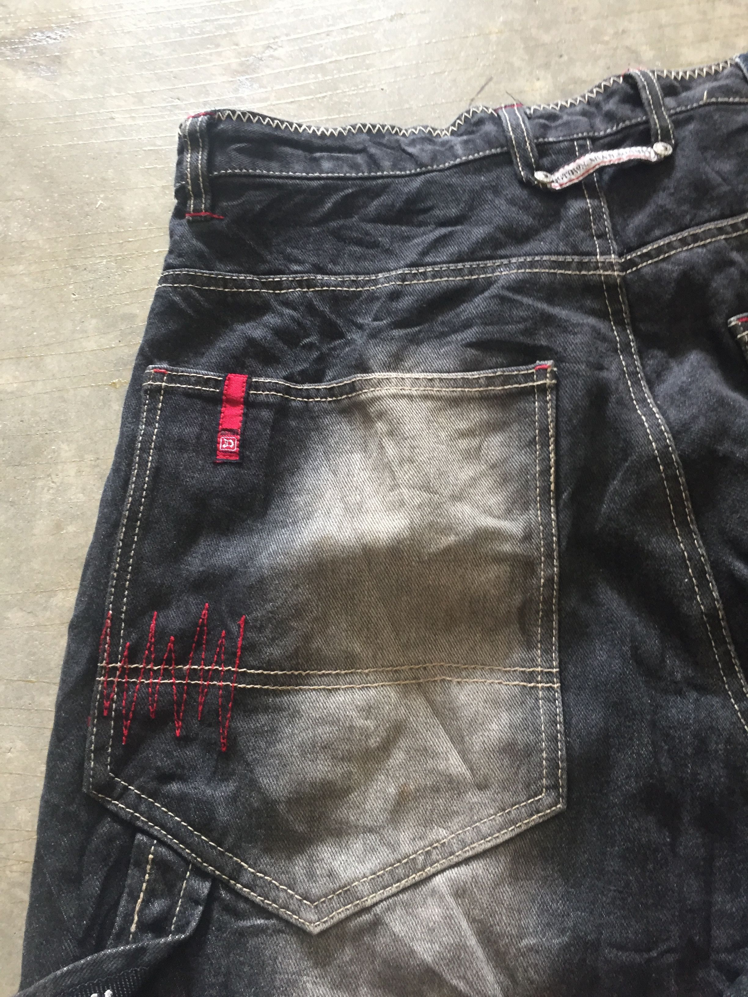 Dogtown 2000s Dogtown fringe distressed baggy carpenter denim Size US 34 / EU 50 - 10 Thumbnail