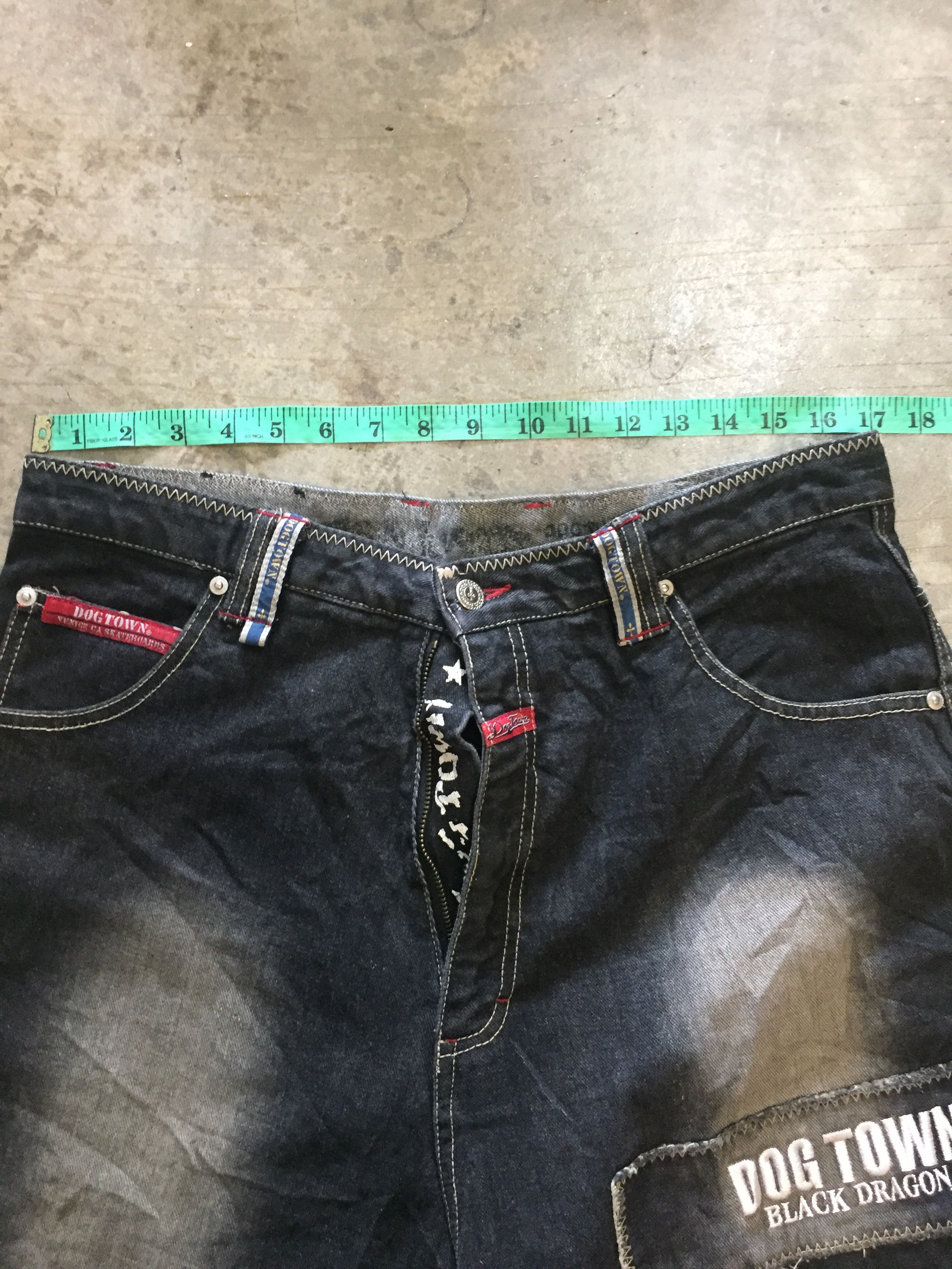 Dogtown 2000s Dogtown fringe distressed baggy carpenter denim Size US 34 / EU 50 - 13 Thumbnail