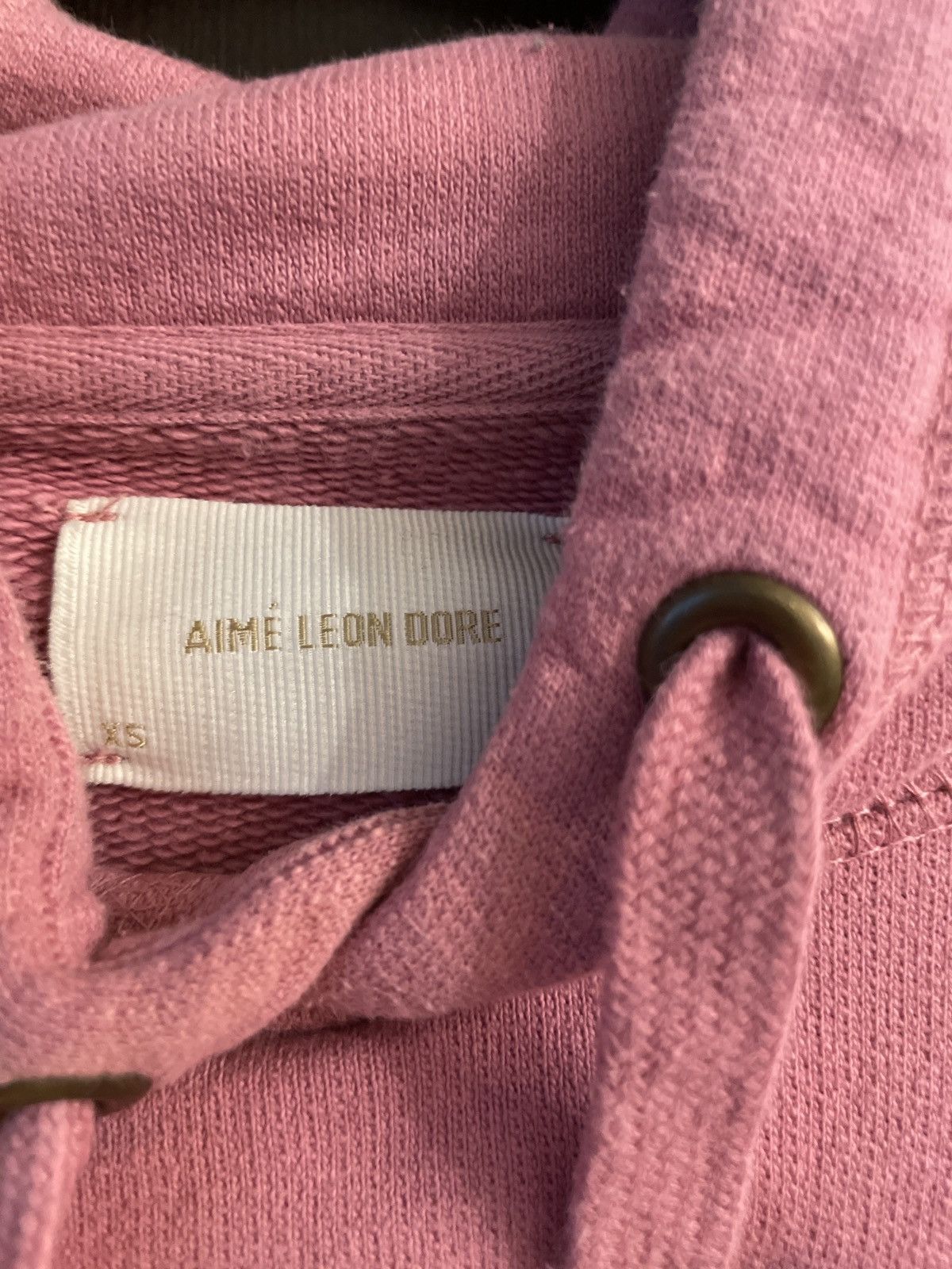 Aime Leon Dore ALD hoodie SS20 pink logo Size US XS / EU 42 / 0 - 4 Thumbnail
