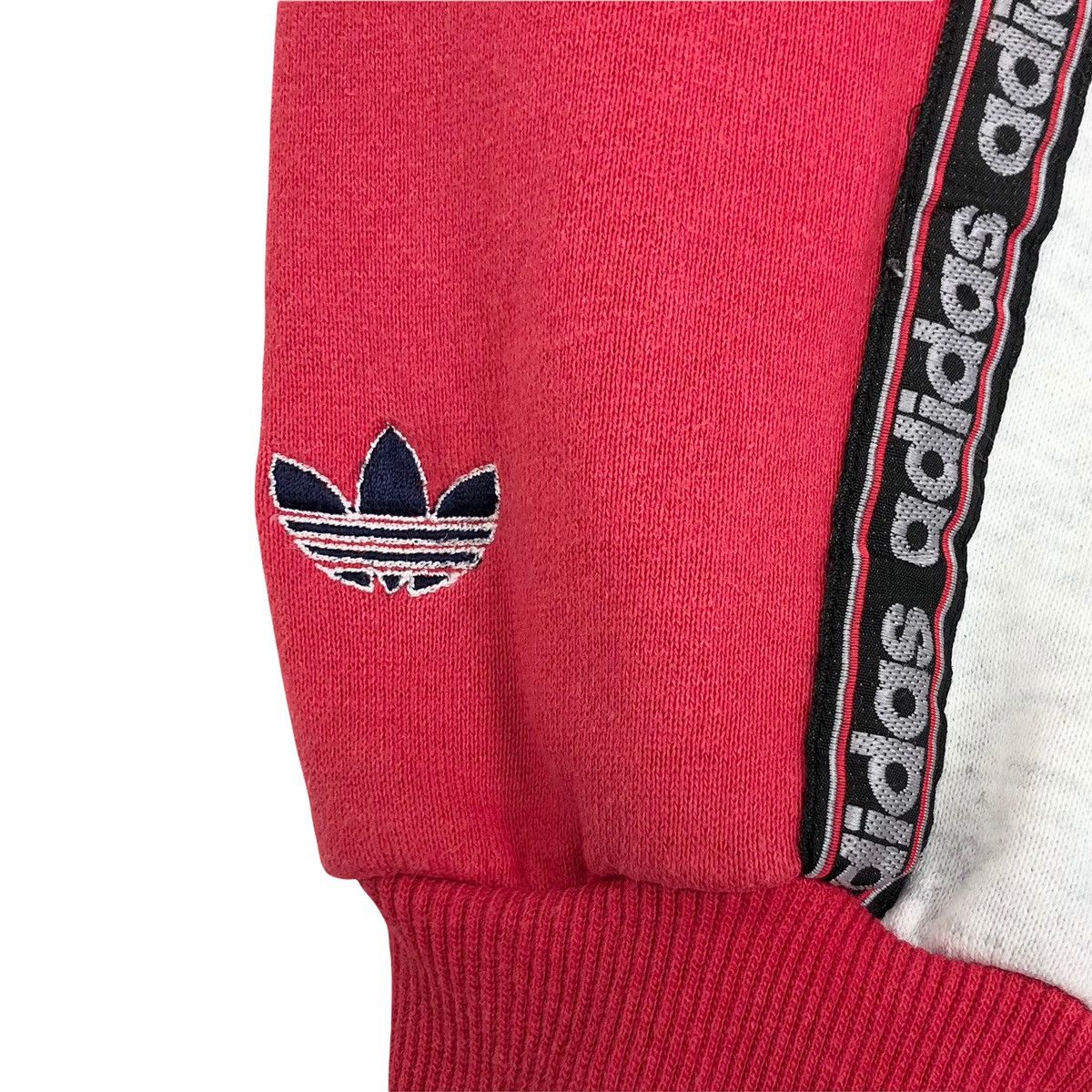 Adidas Vintage 90s Adidas Originals Collar Sweatshirt Size US L / EU 52-54 / 3 - 7 Thumbnail