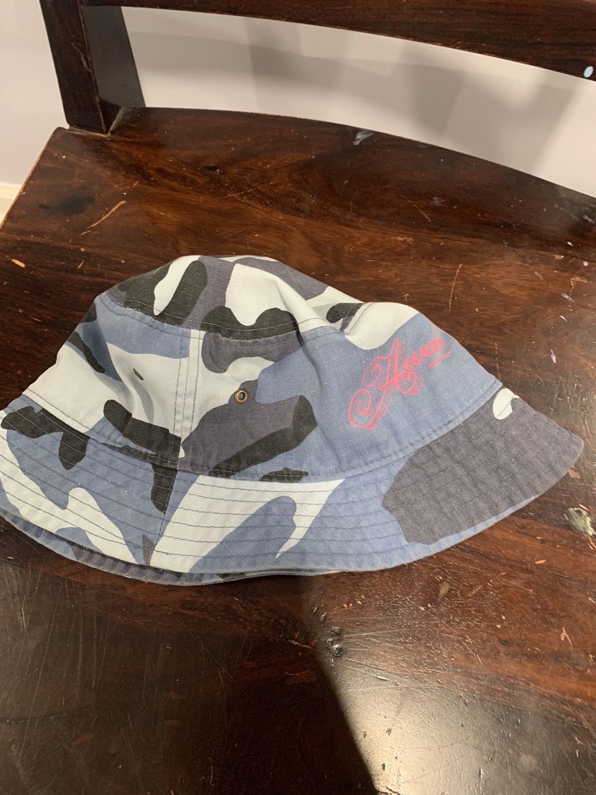 Awake NY Awake NY Ribbon Script Bucket Hat Size ONE SIZE - 6 Thumbnail