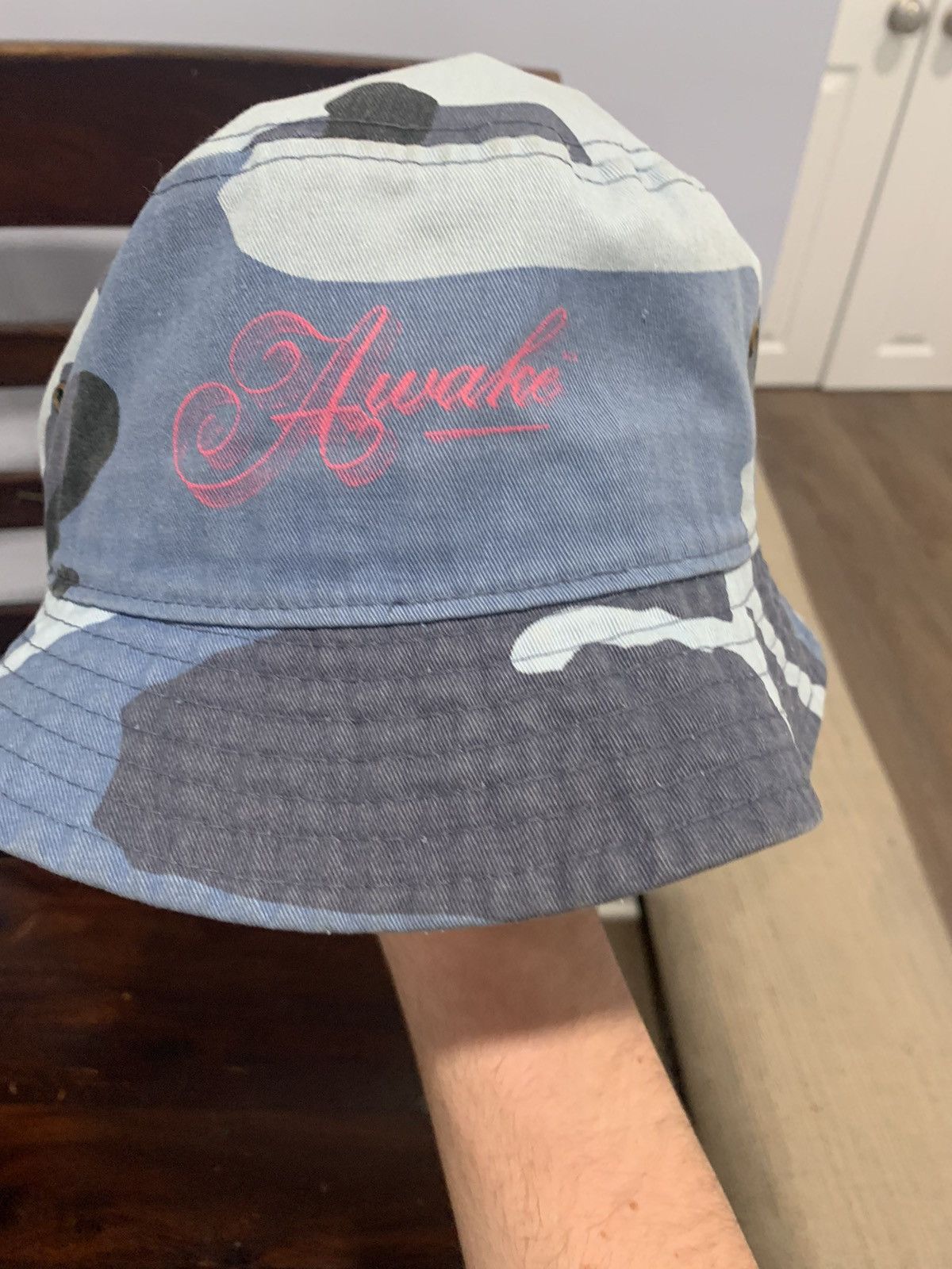 Awake NY Awake NY Ribbon Script Bucket Hat Size ONE SIZE - 1 Thumbnail