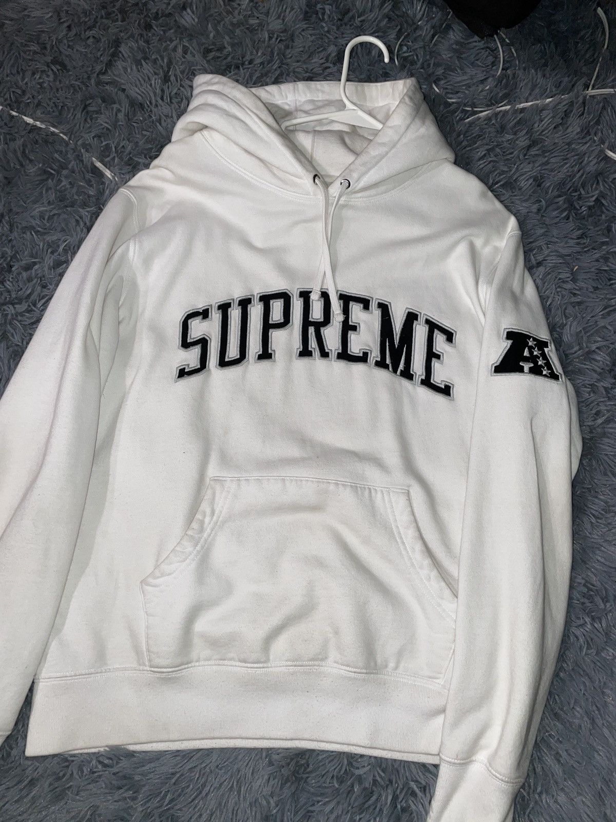 柄デザインプリント新品未開封 Supreme NFL Raiders'47 hoodie - トップス